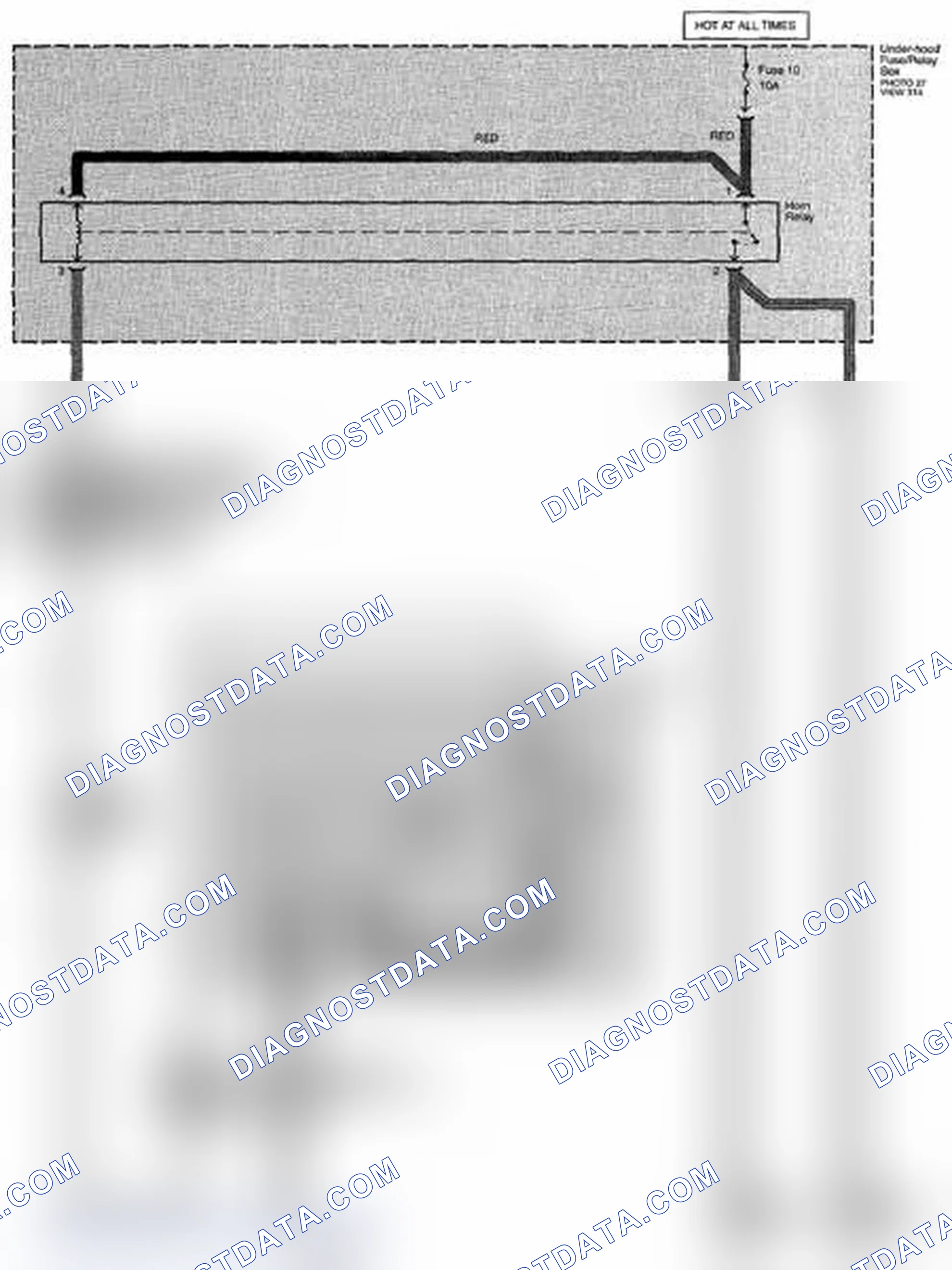 Scheme 183: Horns Circuit Diagram (Page 40)
