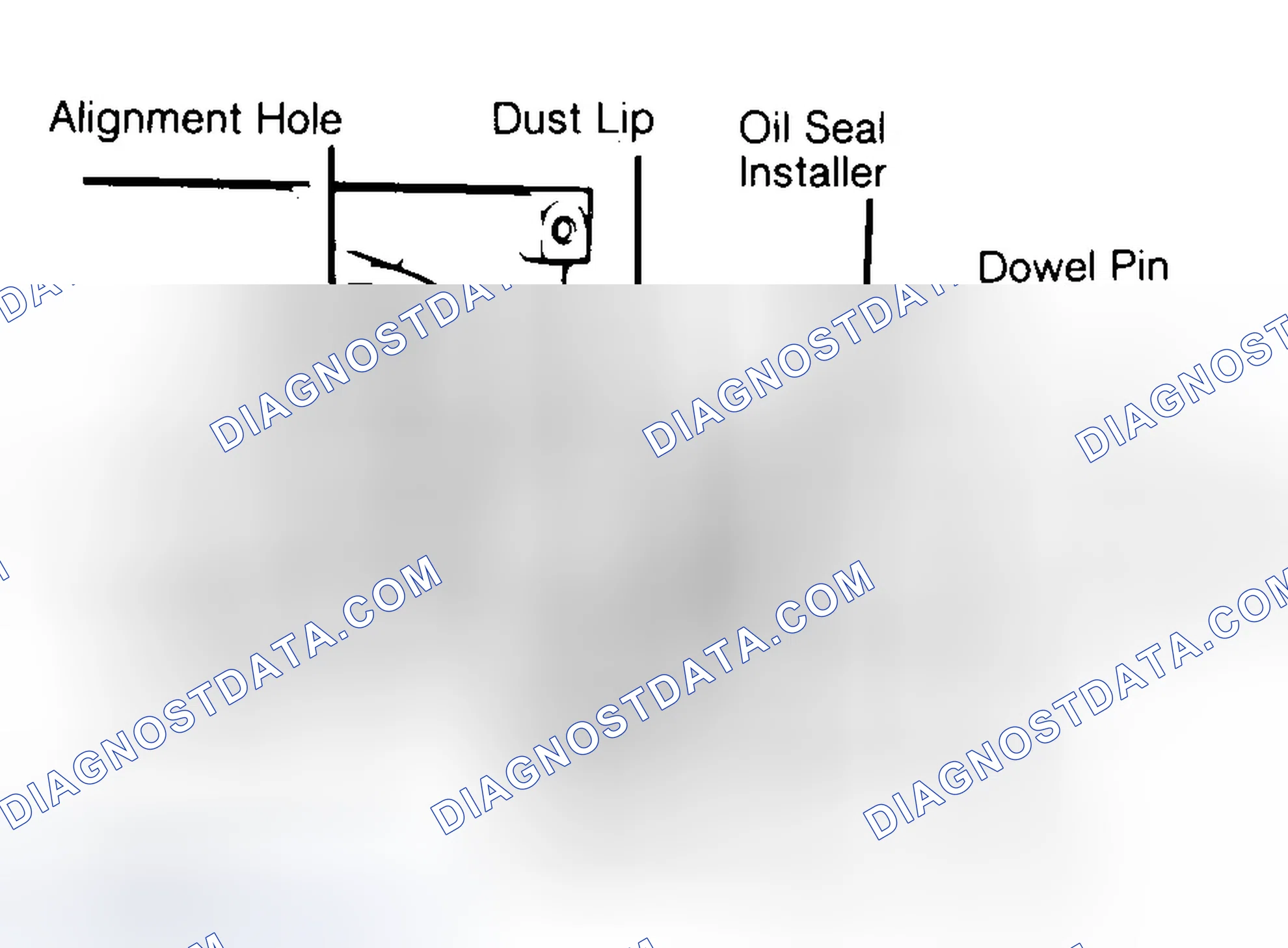 Scheme 10: Installing Typical One-Piece Oil Seal