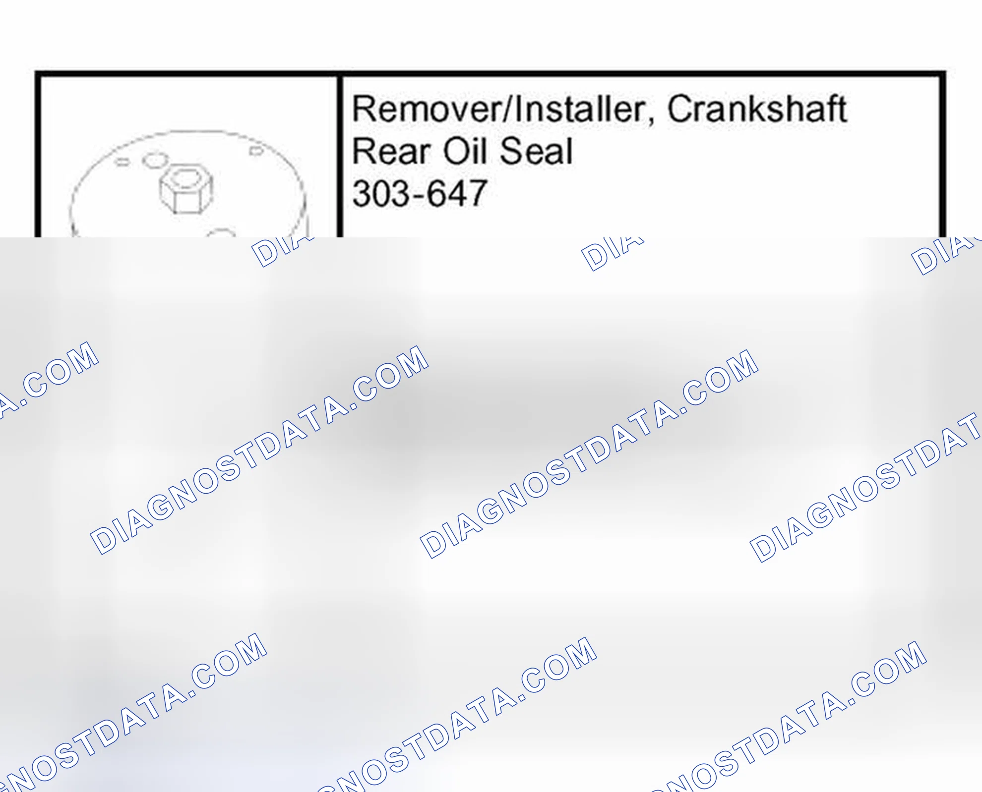 Scheme 559: Special Tool(s)