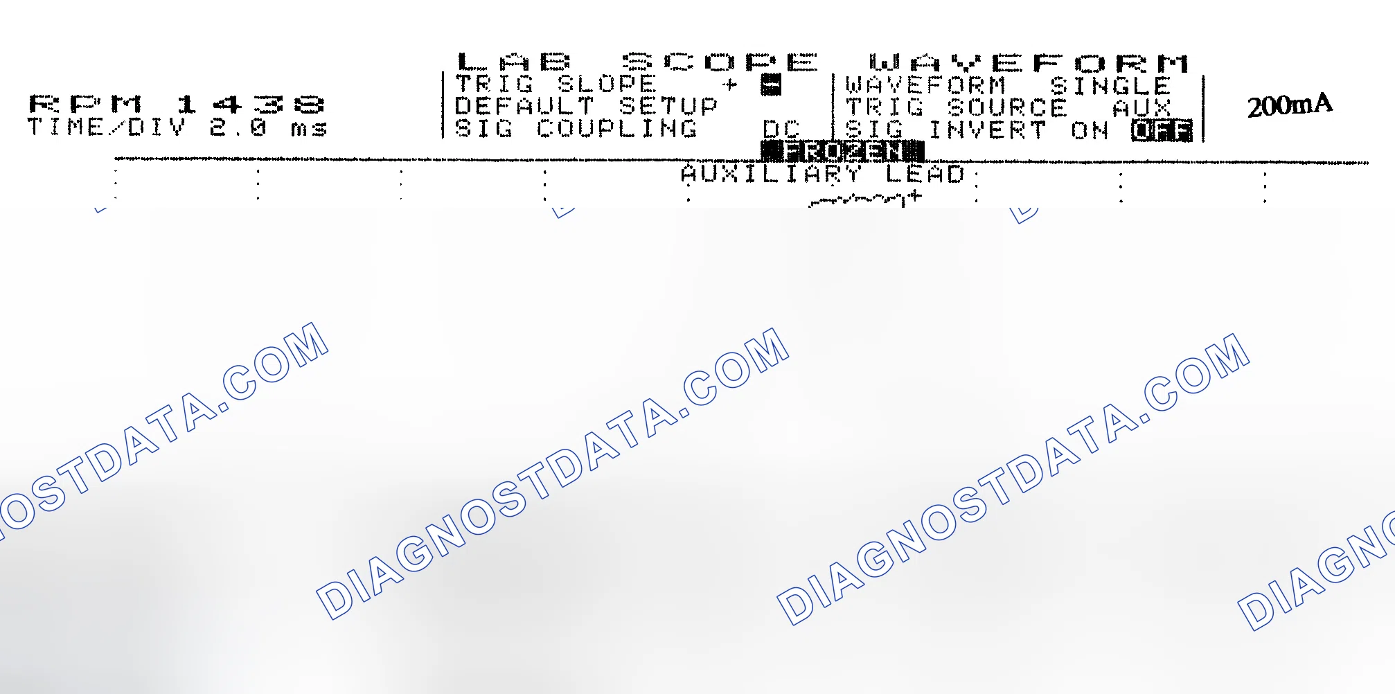 Scheme 15: Single Injector w/Normal Current Flow - Current Pattern