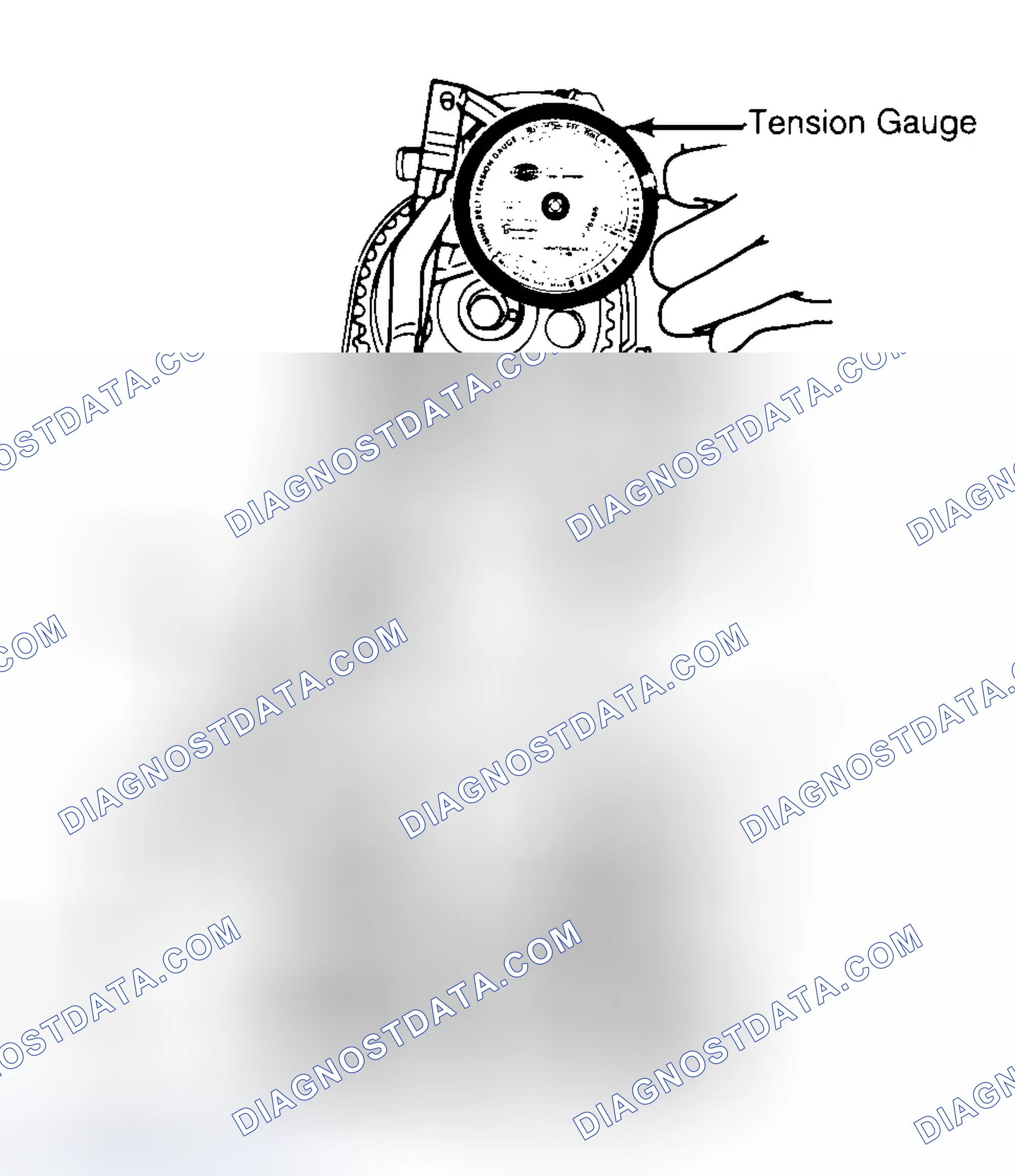 Scheme 3: Adjusting Typical Timing Belt Tension