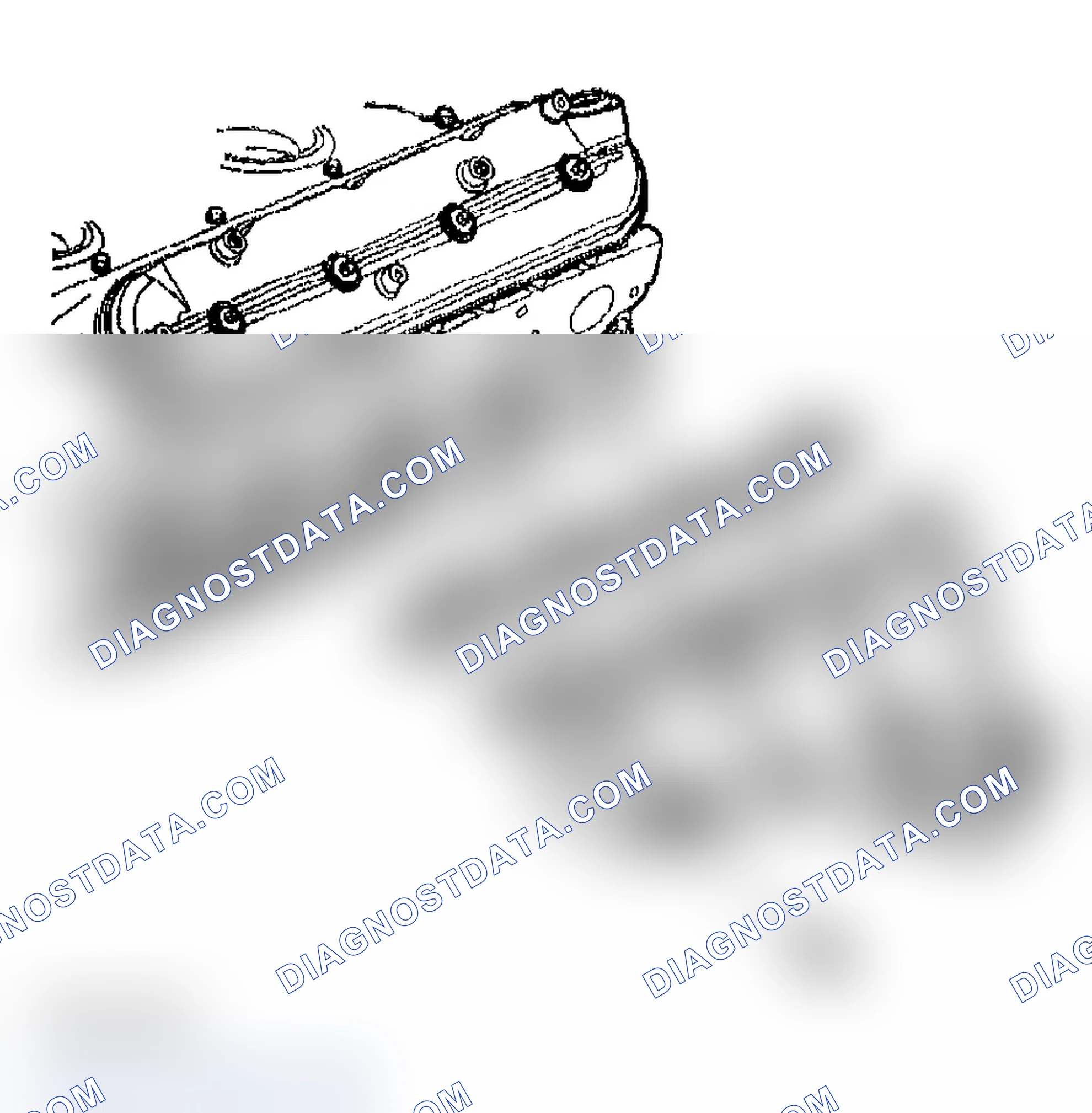 Scheme 407: Exhaust Manifold Removal - Left
