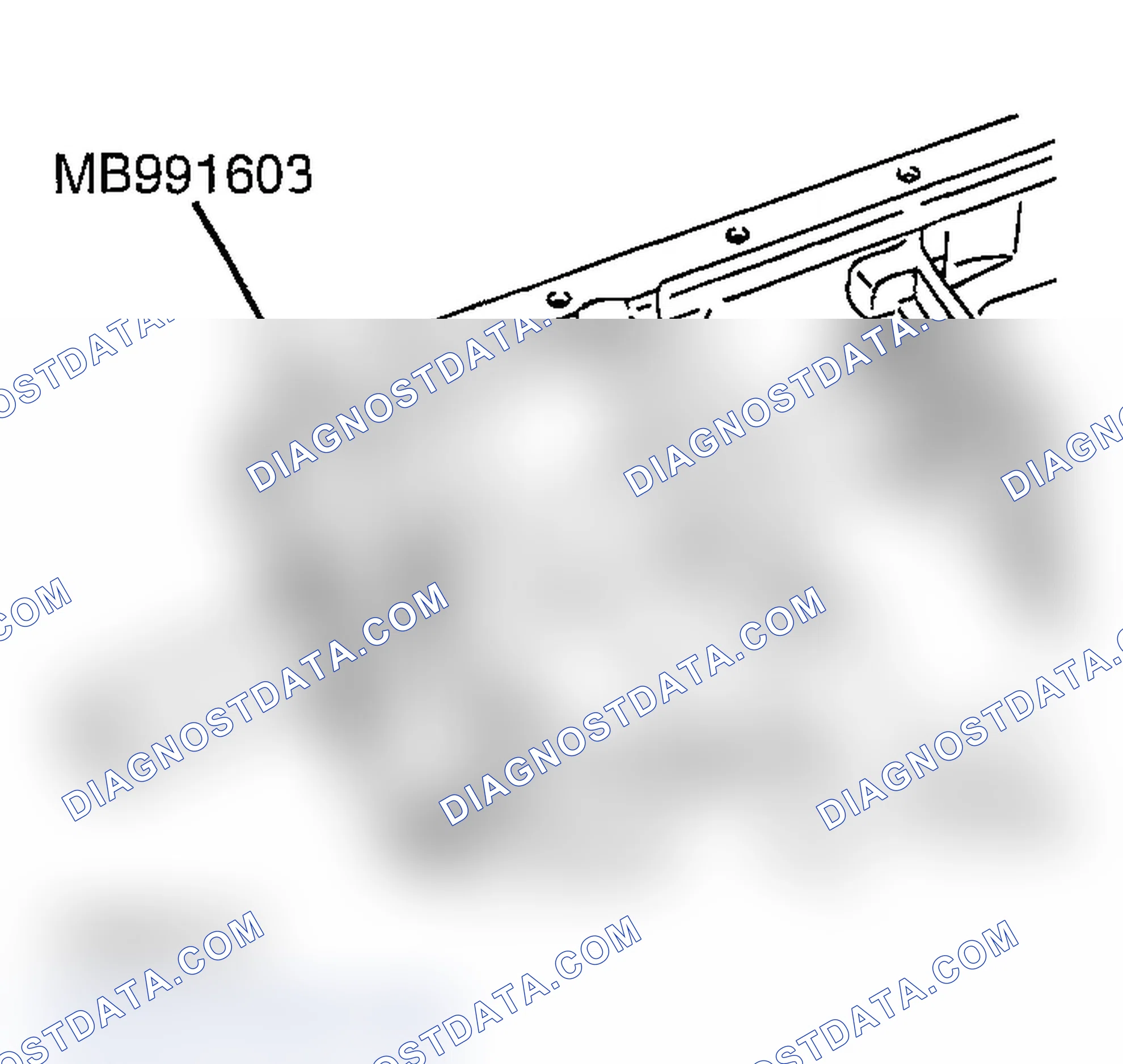Scheme 1026: >> A << COUNTERBALANCE SHAFT REAR BEARING, LEFT INSTALLATION