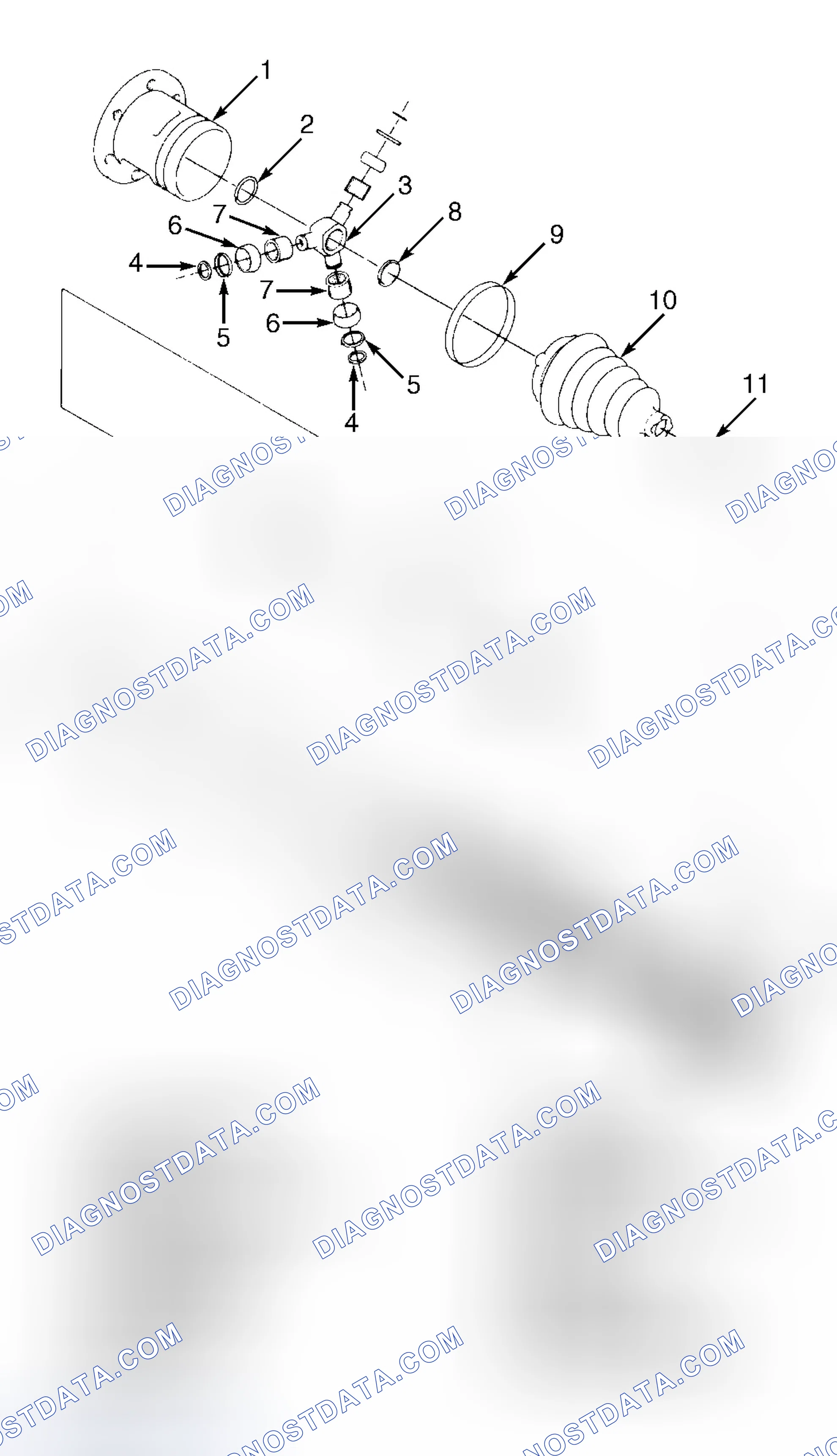 Scheme 18: LEFT DRIVE AXLE SHAFT