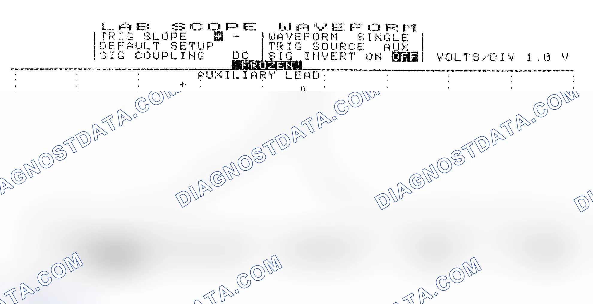 Scheme 19: Single Injector w/Excessive Current Flow - Current Pattern