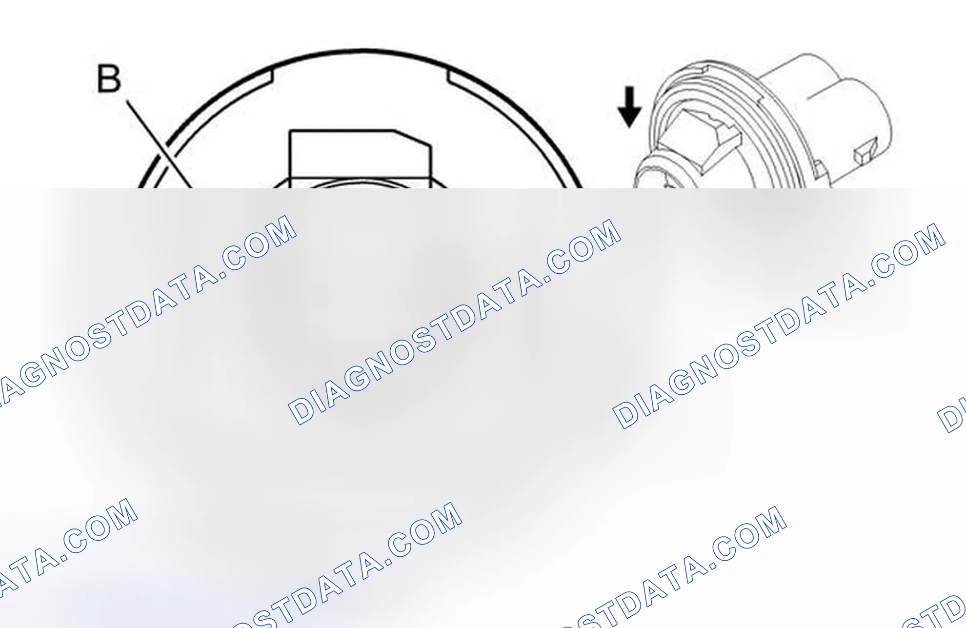 Scheme 57: License Lamp - Left