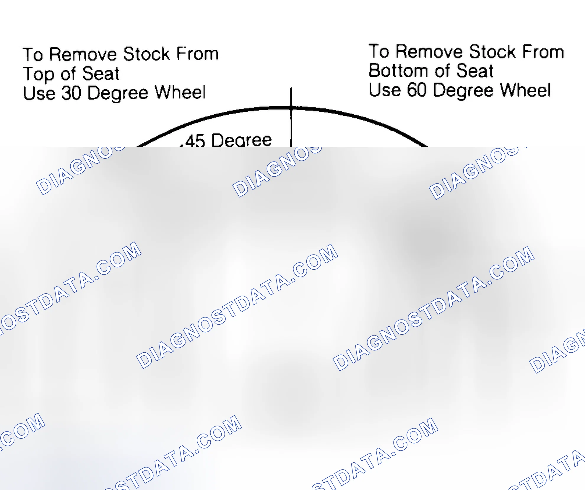 Scheme 19: Adjusting Valve Seat Width