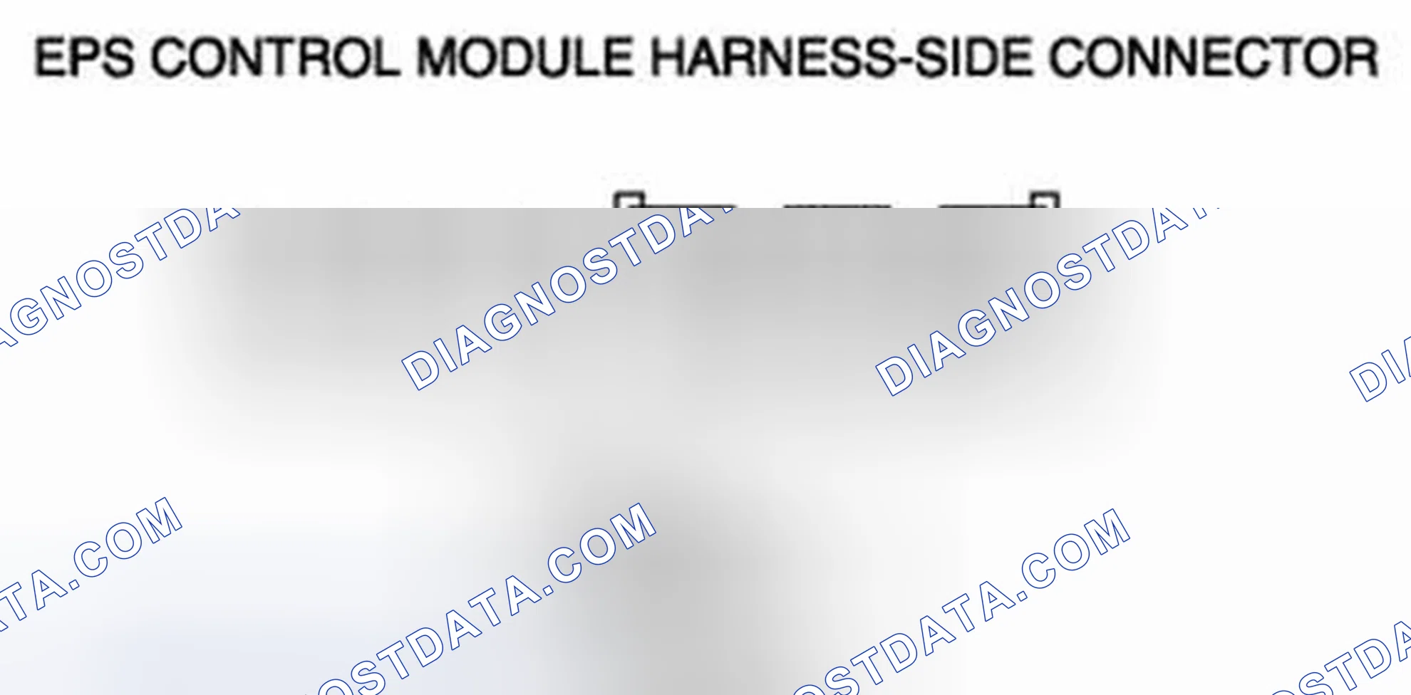 Scheme 8: Identifying EPS Control Module Harness-Side Connector