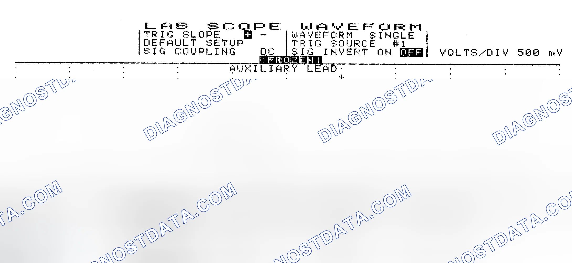 Scheme 10: Single Injector w/Excessive Current Flow - Current Pattern