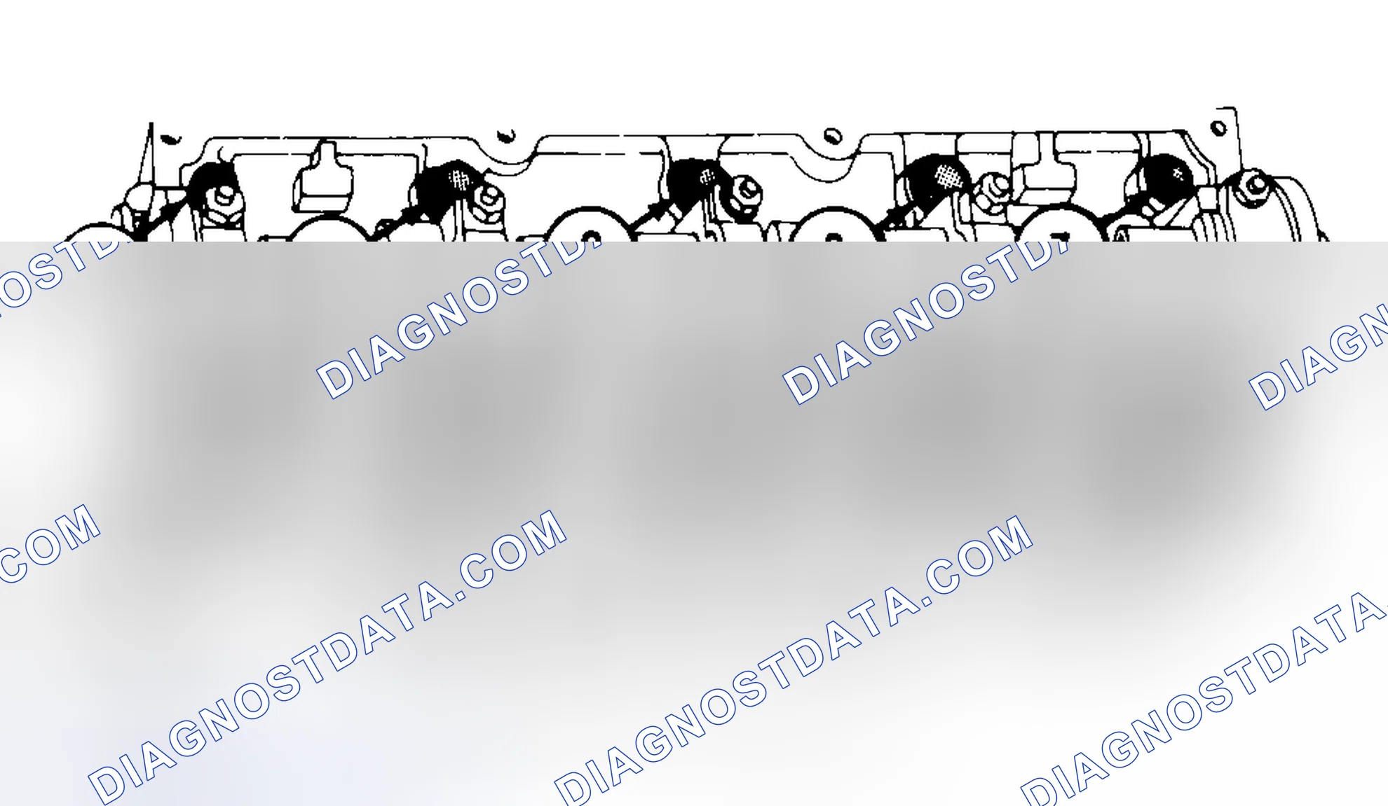 Scheme 7: Typical Cylinder Head Tightening or Loosening Sequence