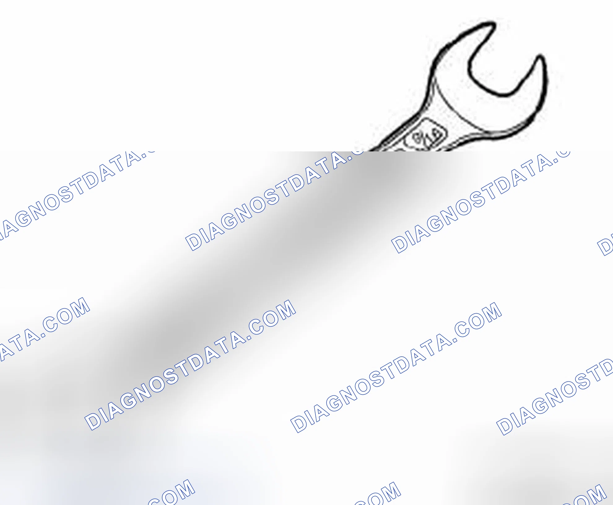 Scheme 343: 24 2 330 1/2" open-ended spanner