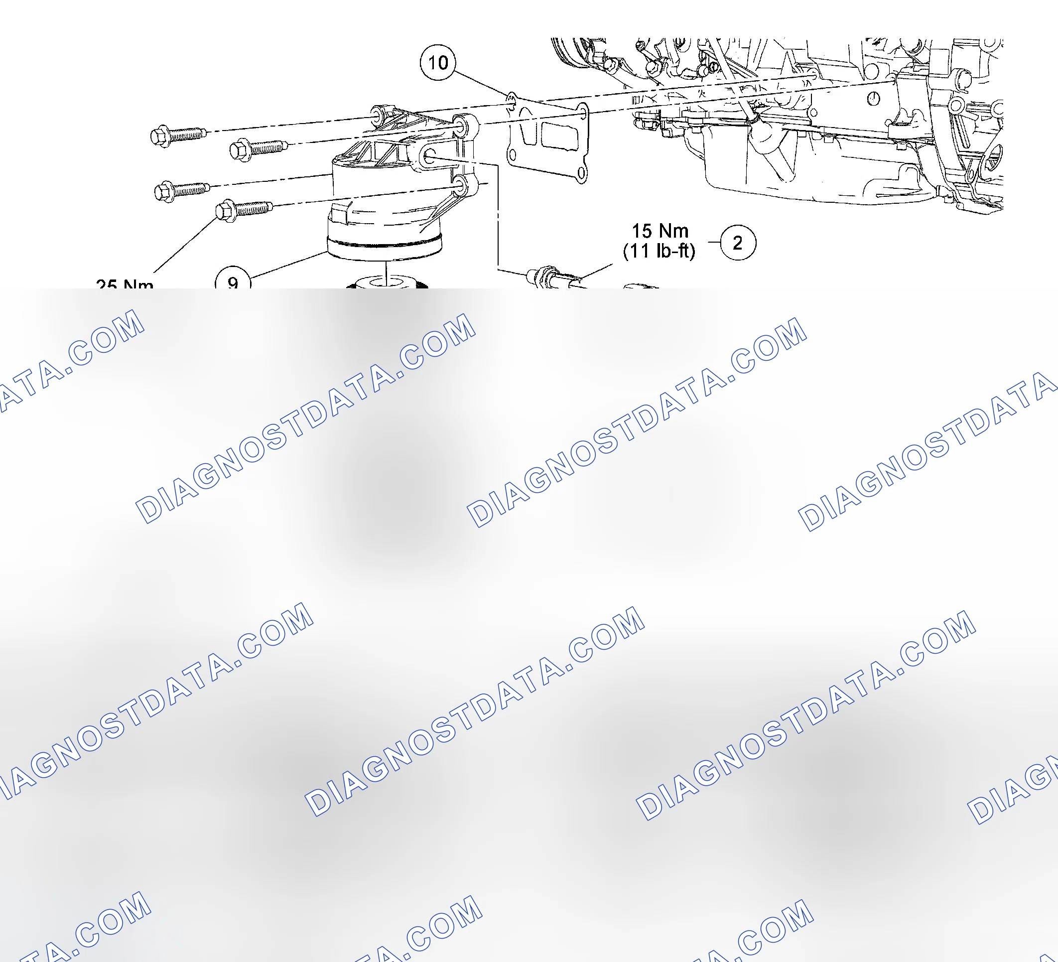 Scheme 469: Engine Lubrication Components - Exploded View