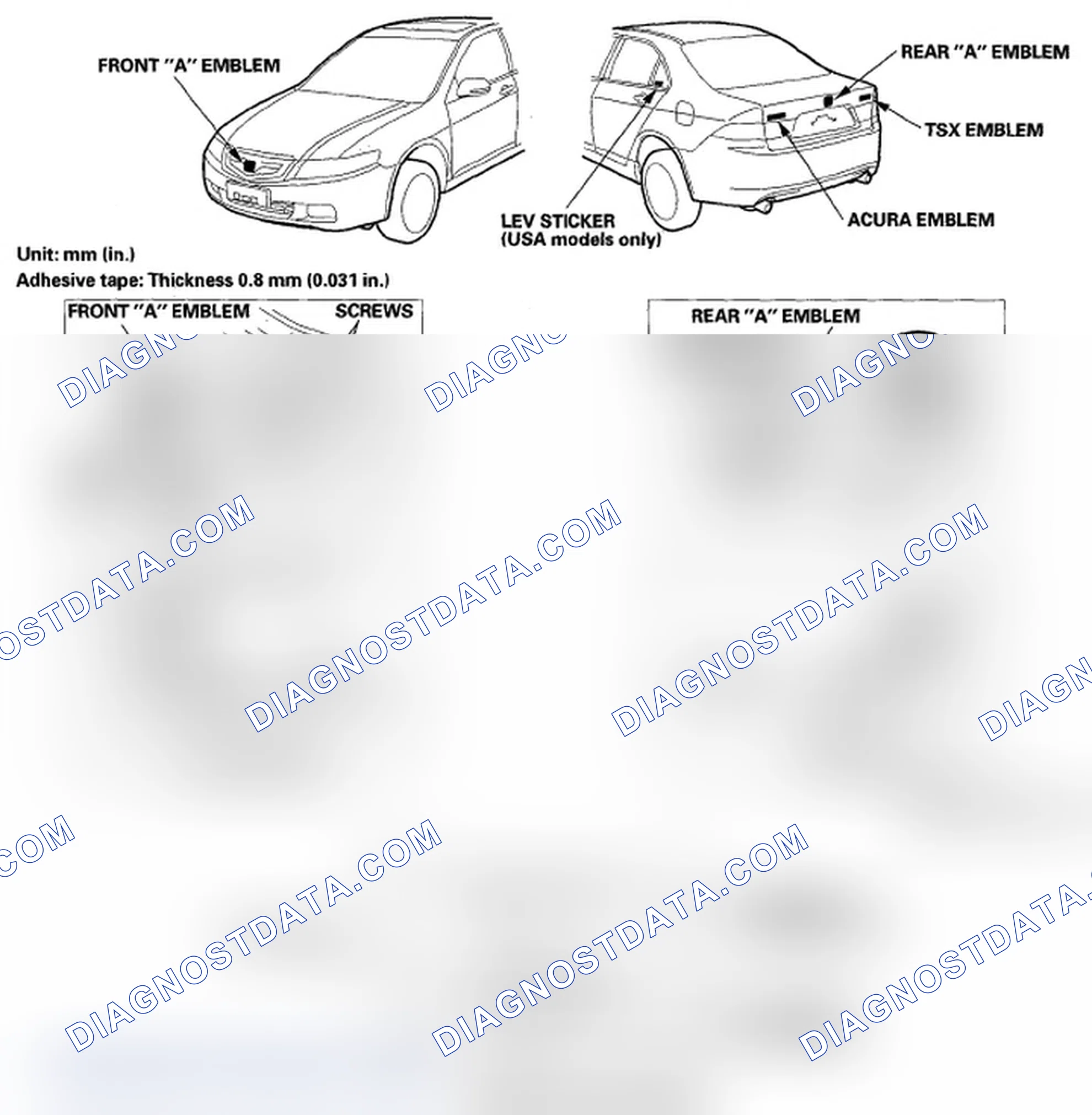 Scheme 111: Emblem/Sticker Replacement
