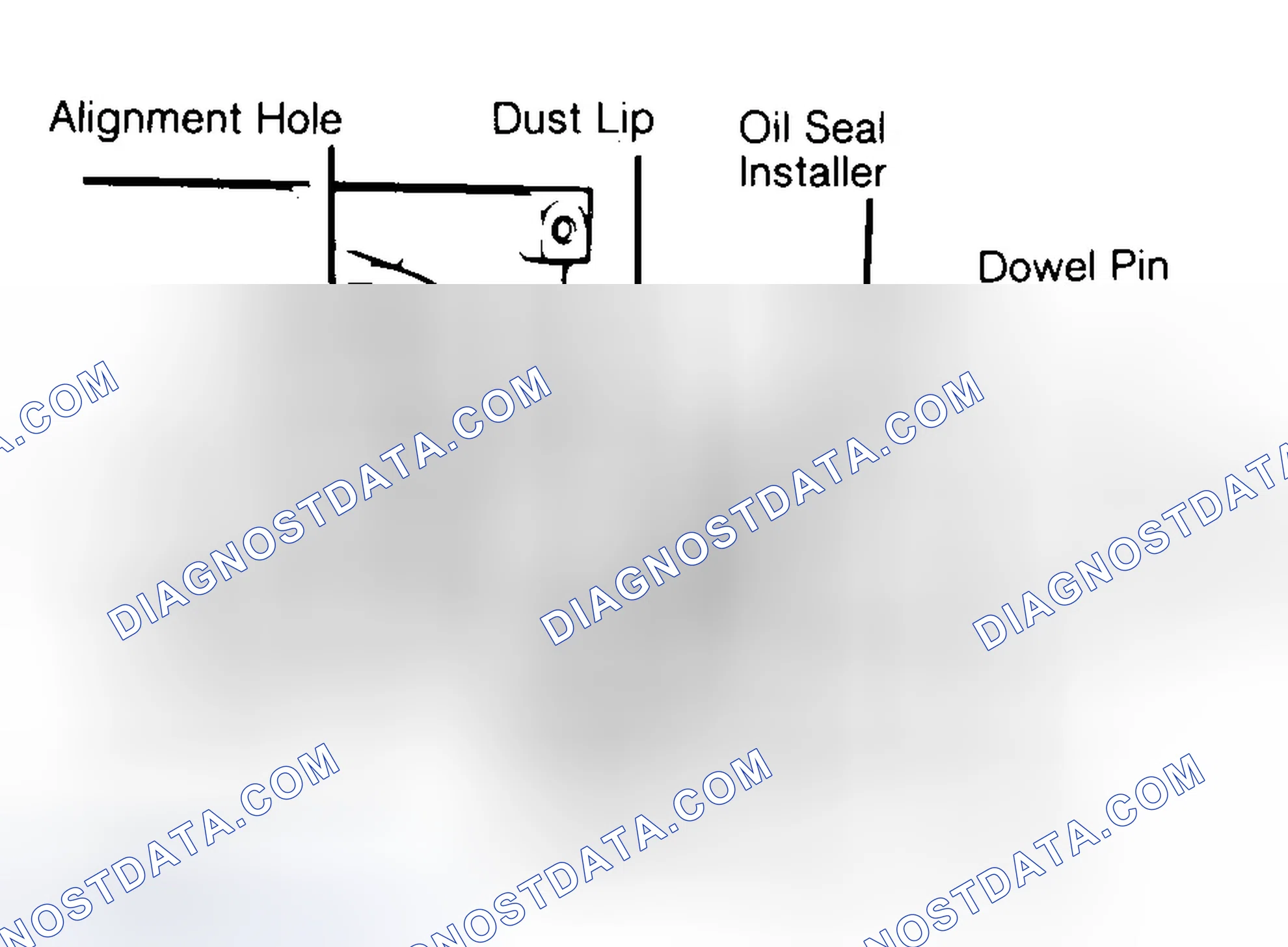 Scheme 10: Installing Typical One-Piece Oil Seal