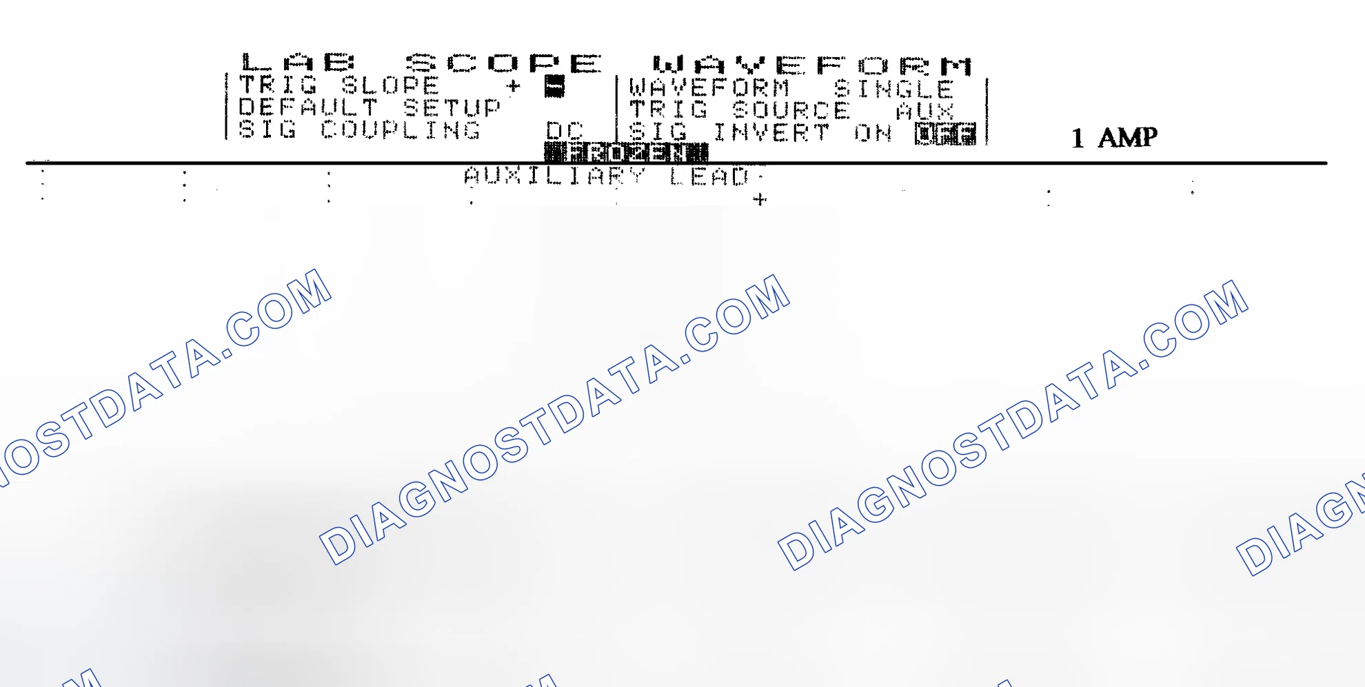 Scheme 20: Single Injector w/Normal Current Flow - Current Pattern