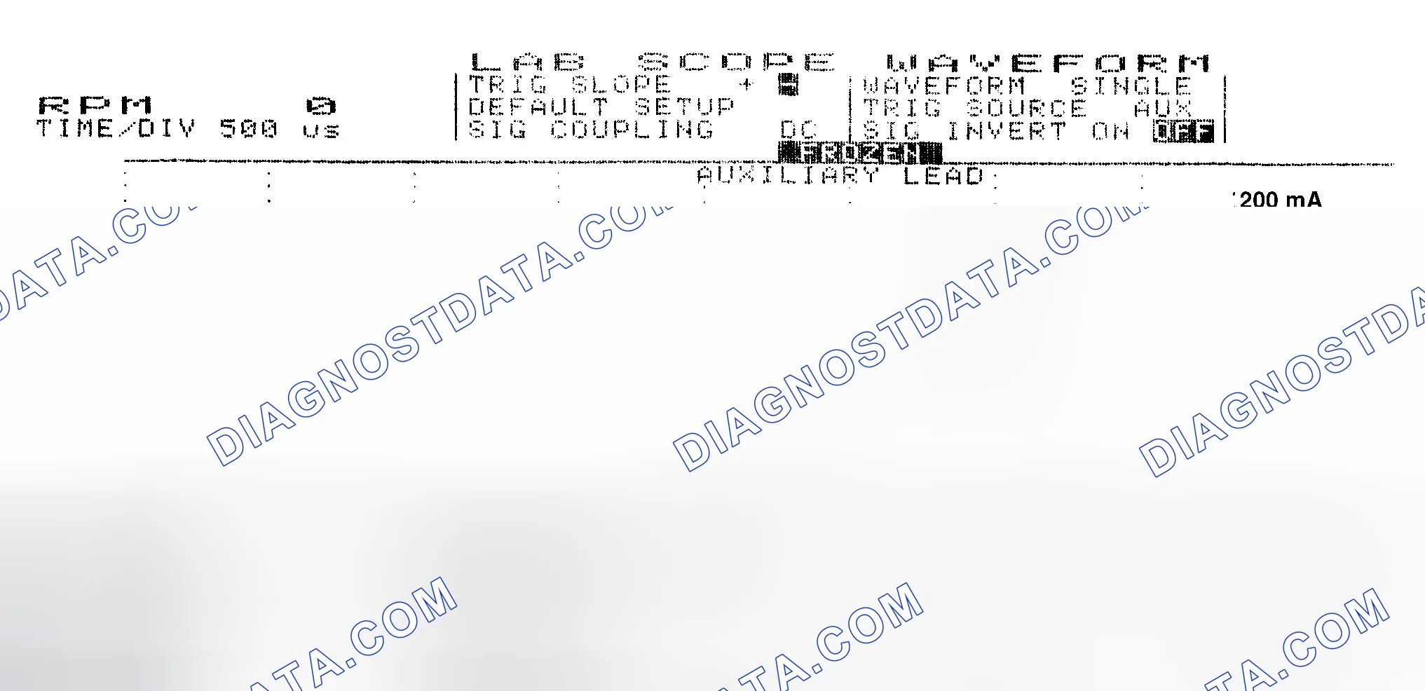 Scheme 17: Single Injector w/Normal Current Flow - Current Pattern