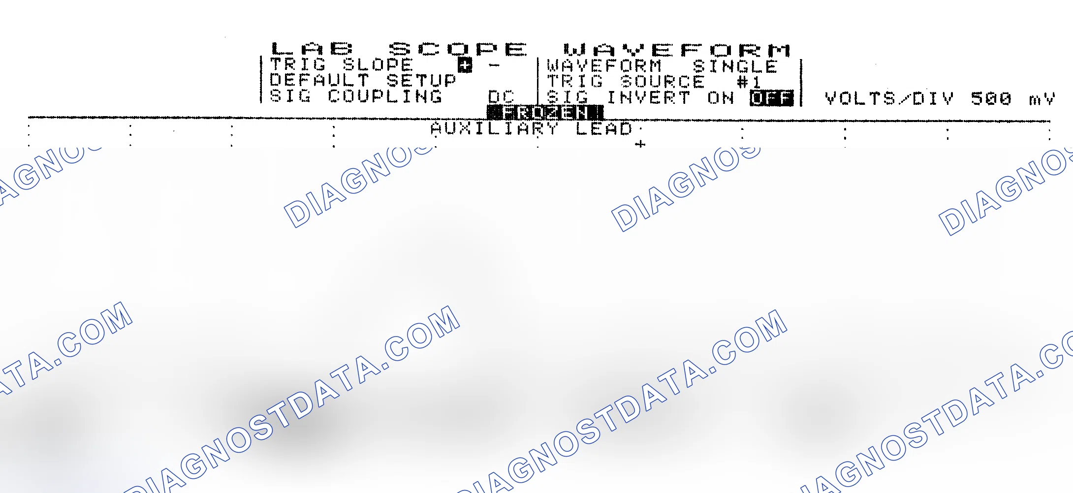 Scheme 10: Single Injector w/Excessive Current Flow - Current Pattern