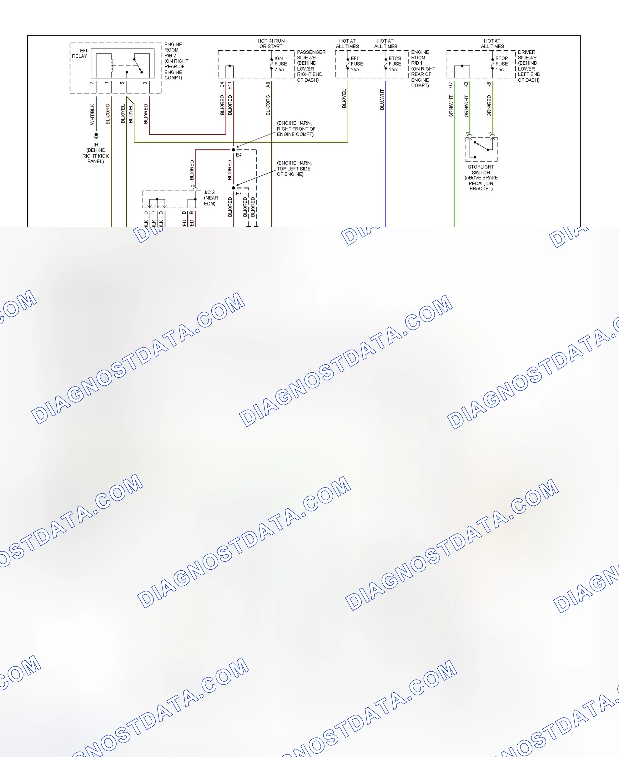 Scheme 47: Transmission Electronic Control System Wiring Diagram (2002 IS 300 - 2 Of 2)