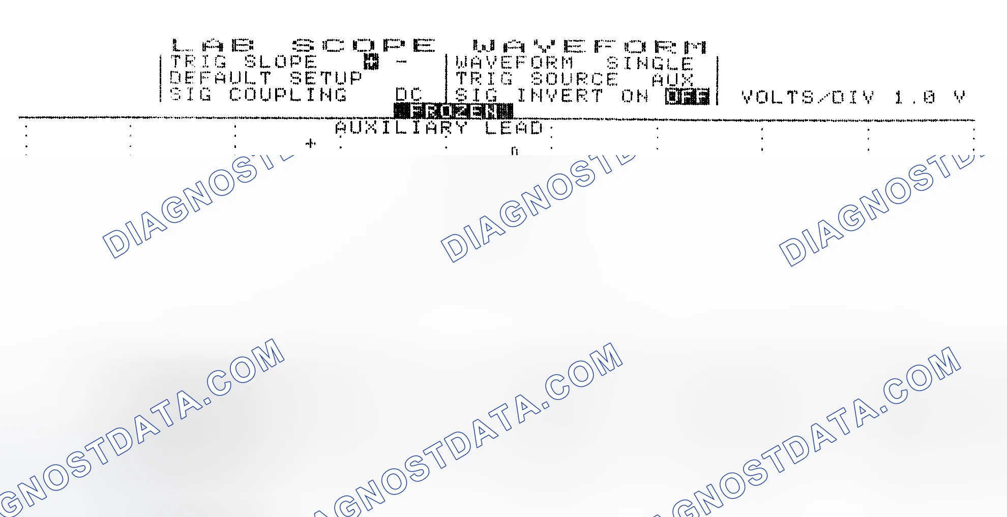 Scheme 19: Single Injector w/Excessive Current Flow - Current Pattern