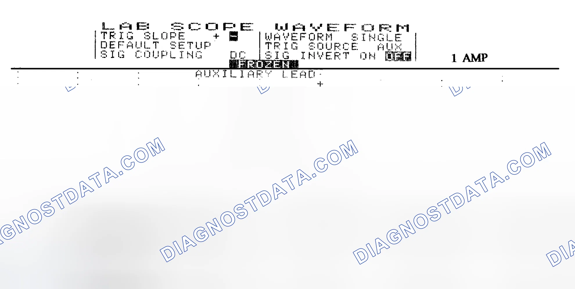 Scheme 20: Single Injector w/Normal Current Flow - Current Pattern