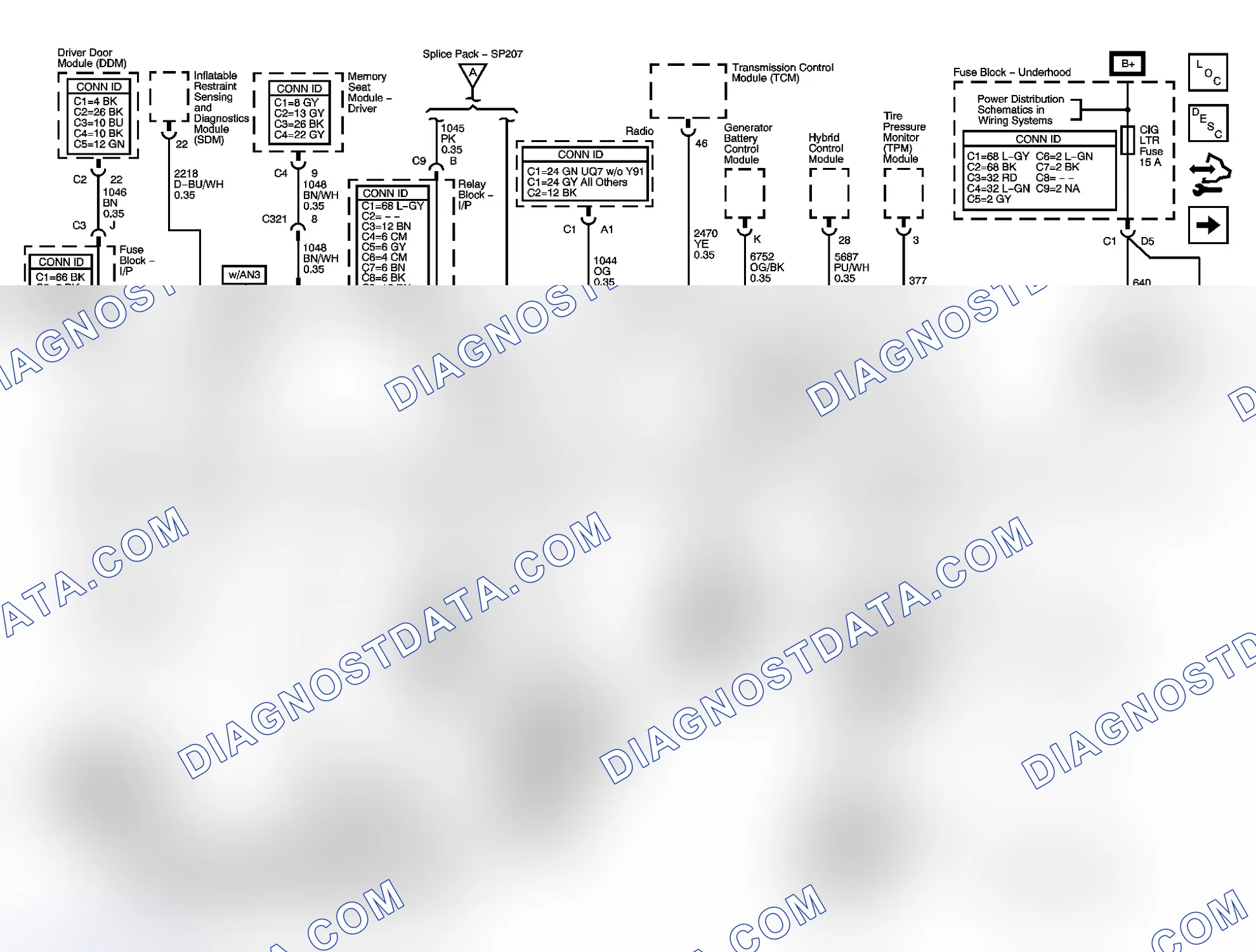 Scheme 6: Data Link Connector (DLC) Wiring Schematics