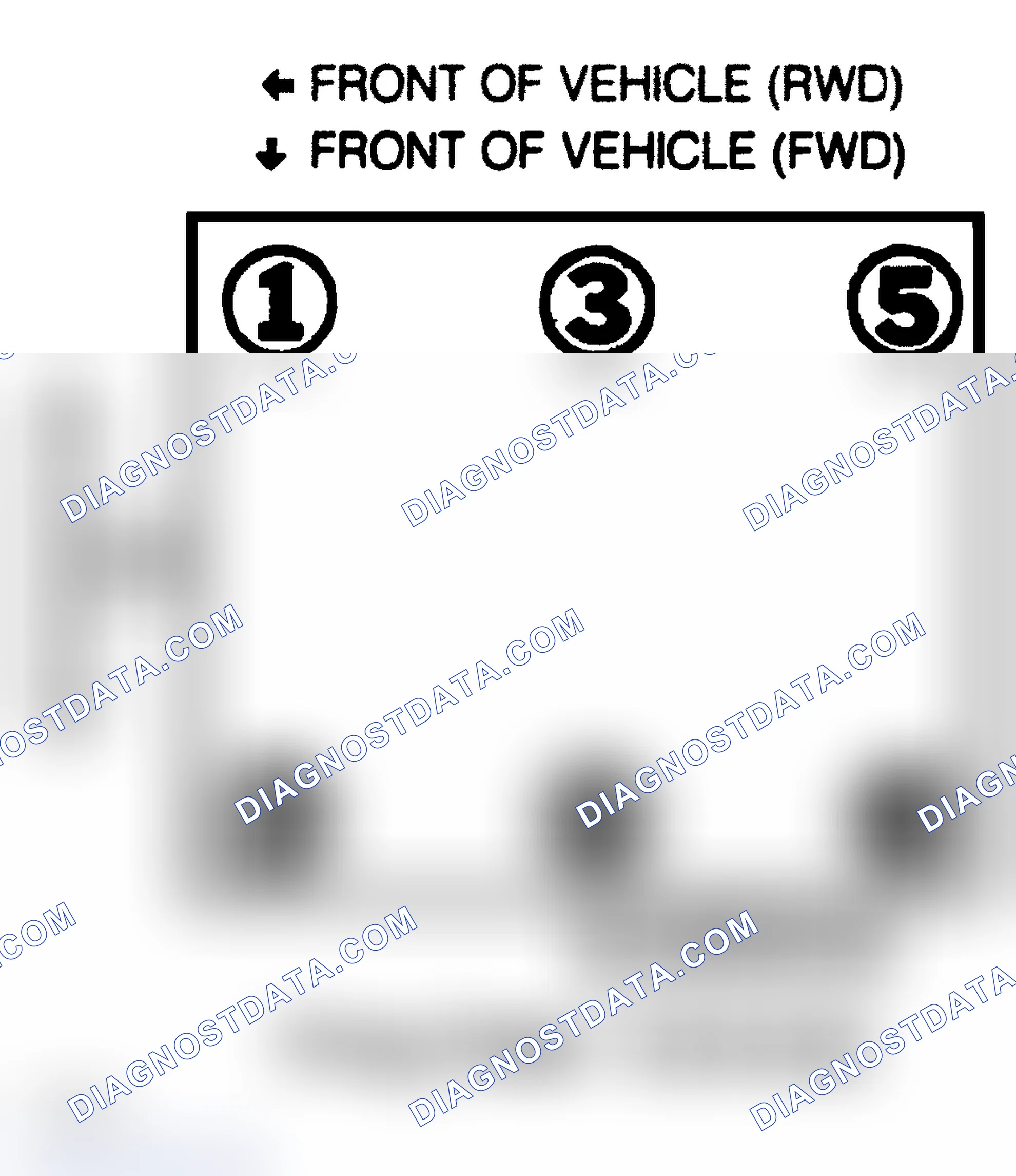 Scheme 1: Firing Order (3.1L & 3.4L)