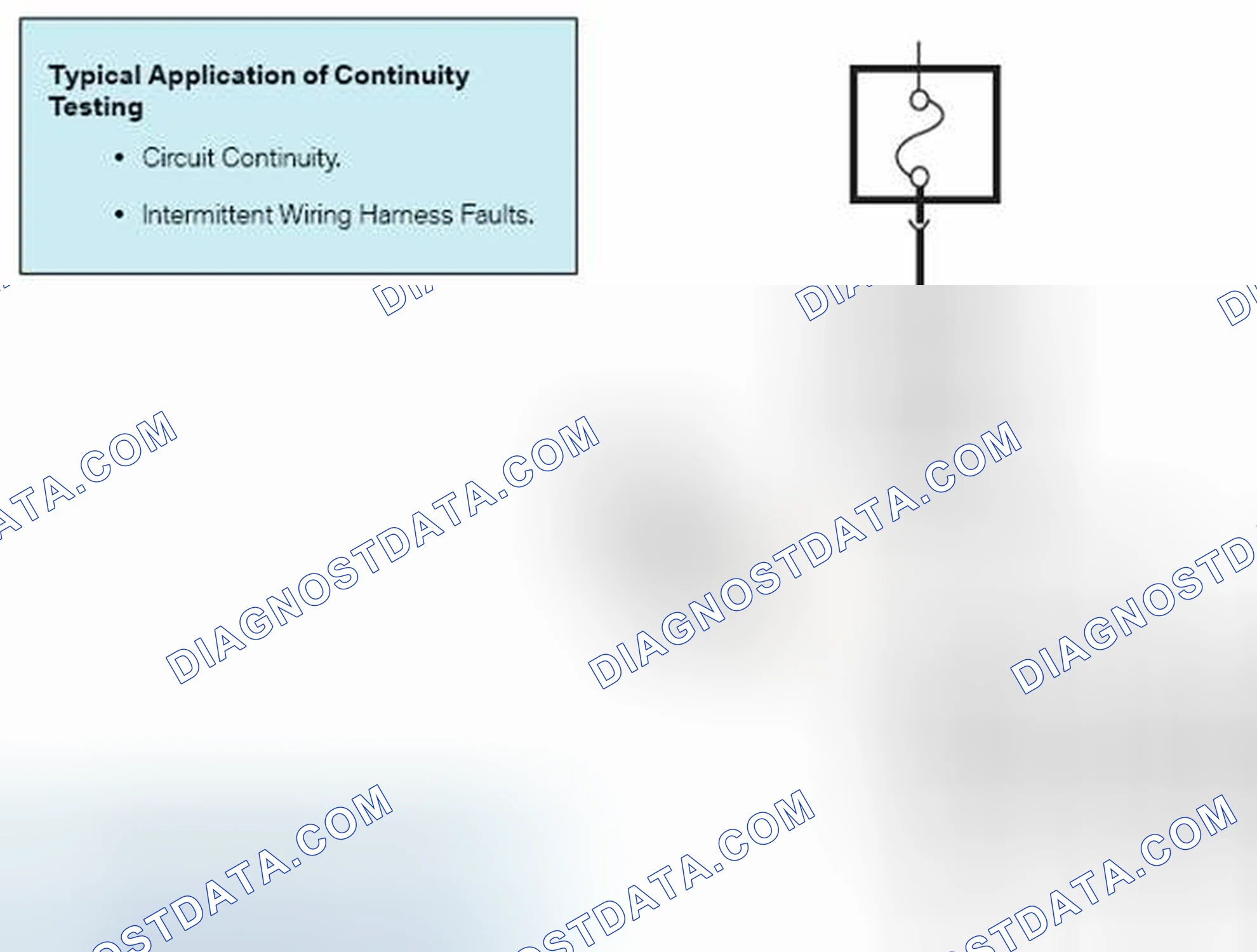 Scheme 273: DVOM display will indicate continuity of circuit.