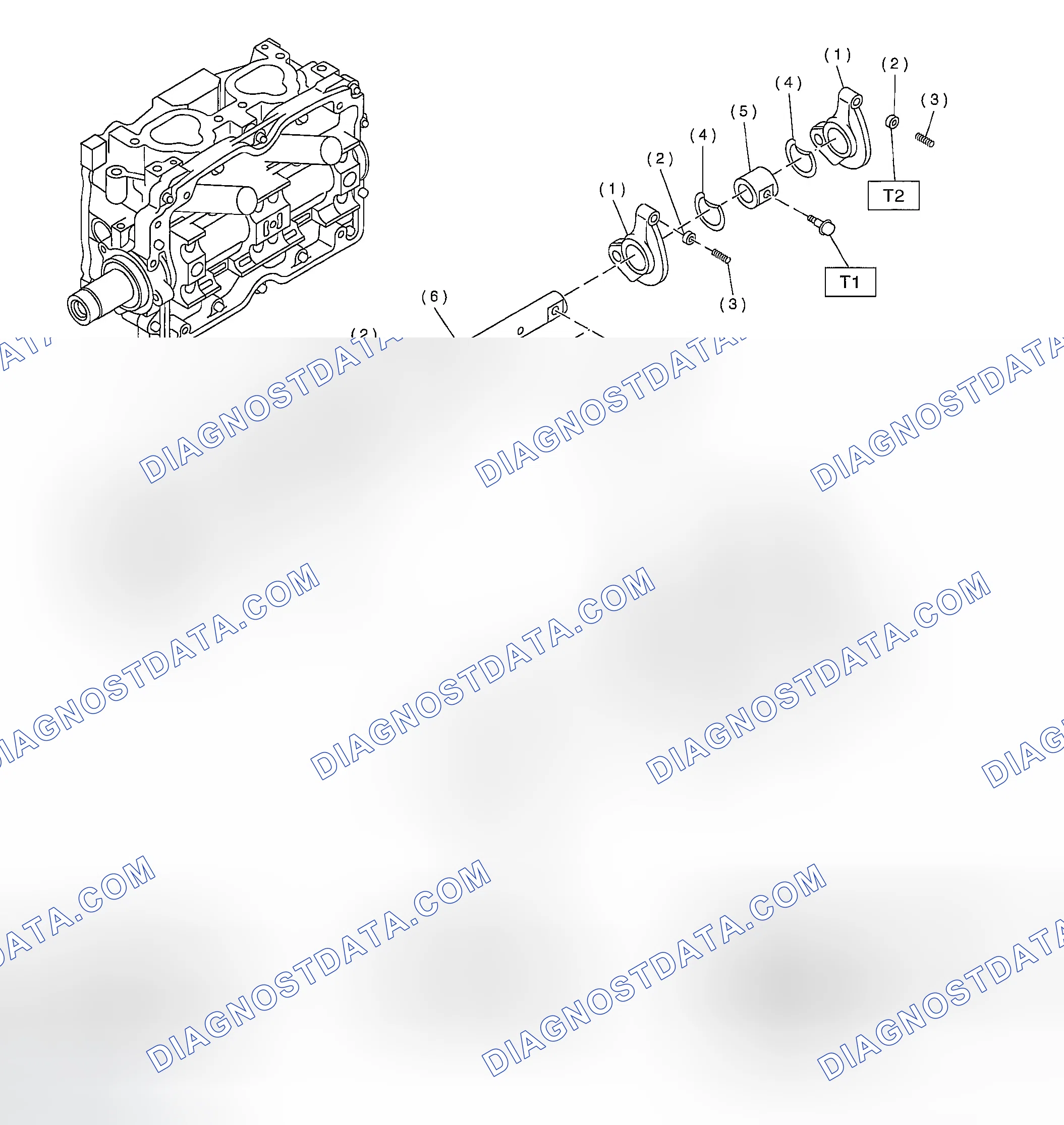 Scheme 18: VALVE ROCKER ASSEMBLY