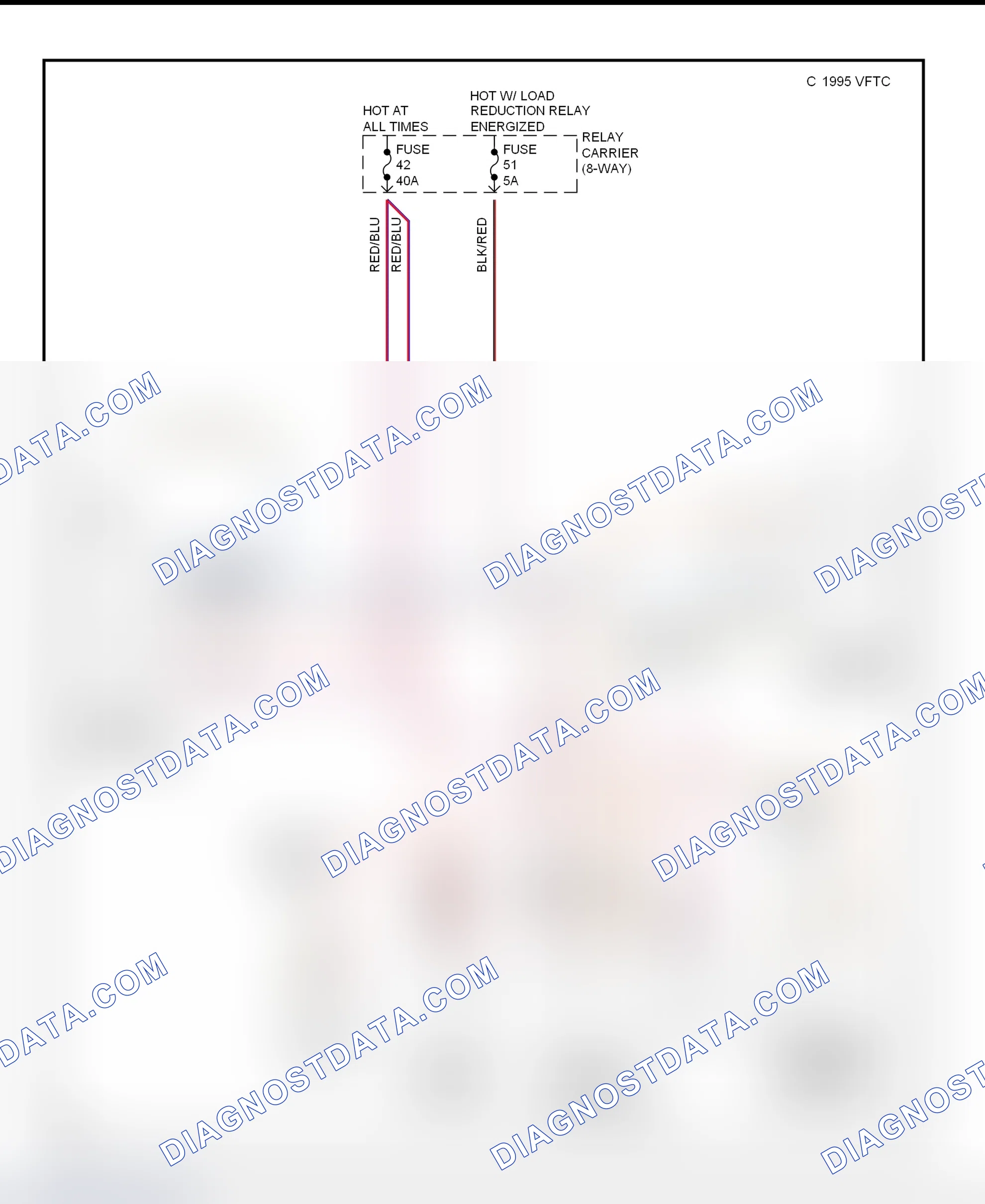 Scheme 1: Electric Cooling Fan System Wiring Diagram