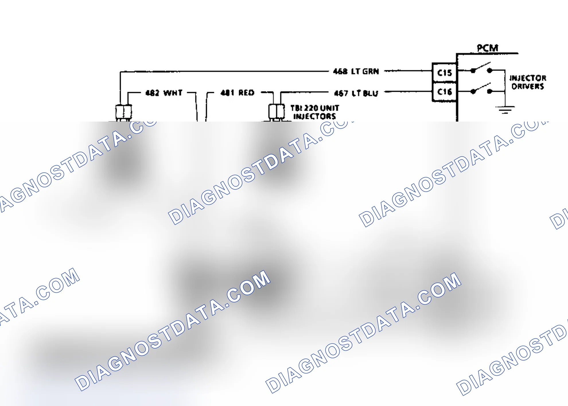 Scheme 71: Code 42 Schematic (All W/O 4L80-E Trans. Except 2.5L, 3.1L & 4.3L Turbo) Electronic Spark Timing