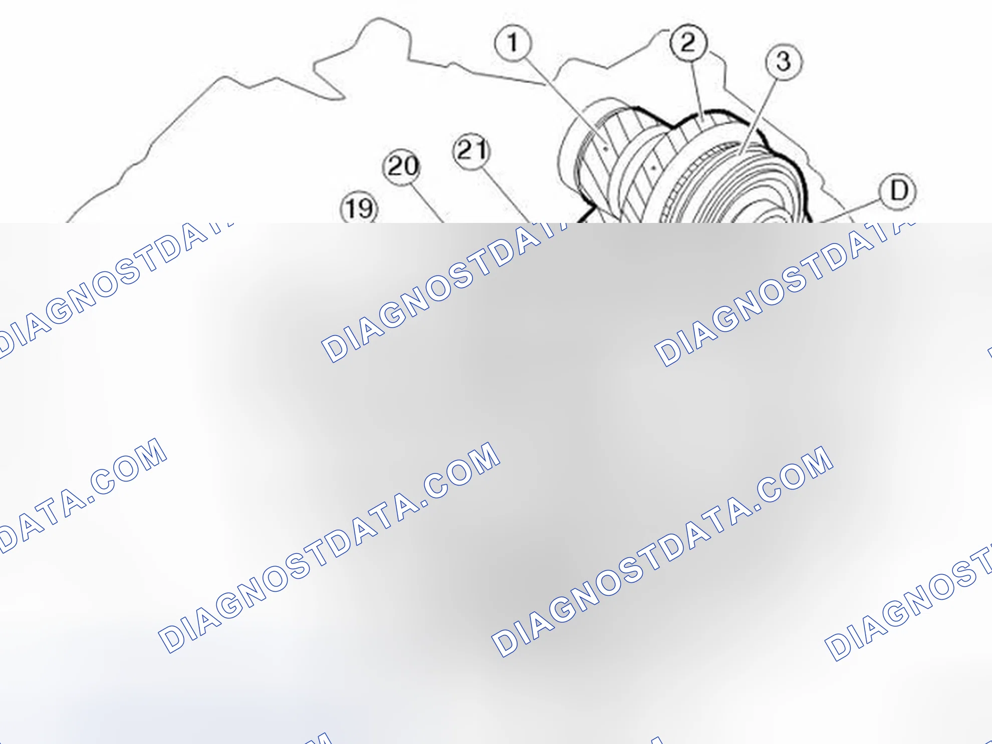 Scheme 301: Transmission, Internal Components