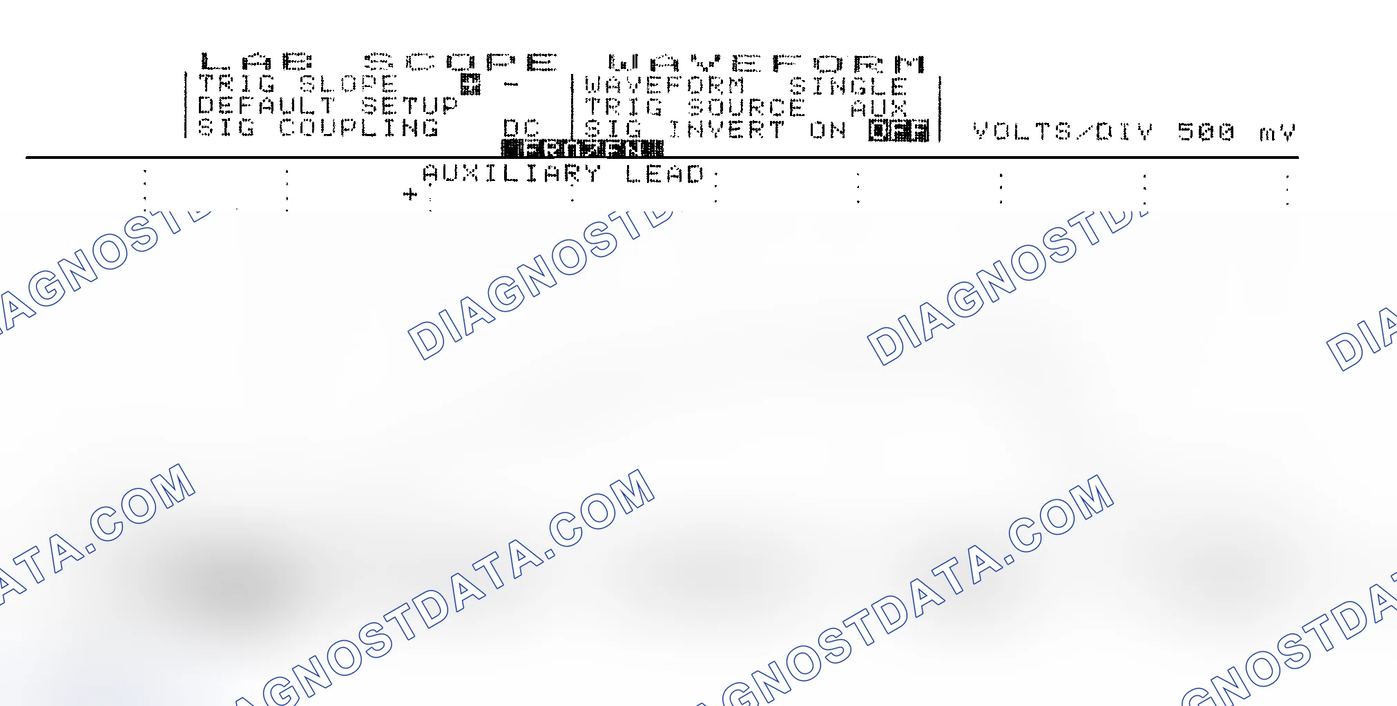 Scheme 14: Single Injector w/Excessive Current Flow - Current Pattern