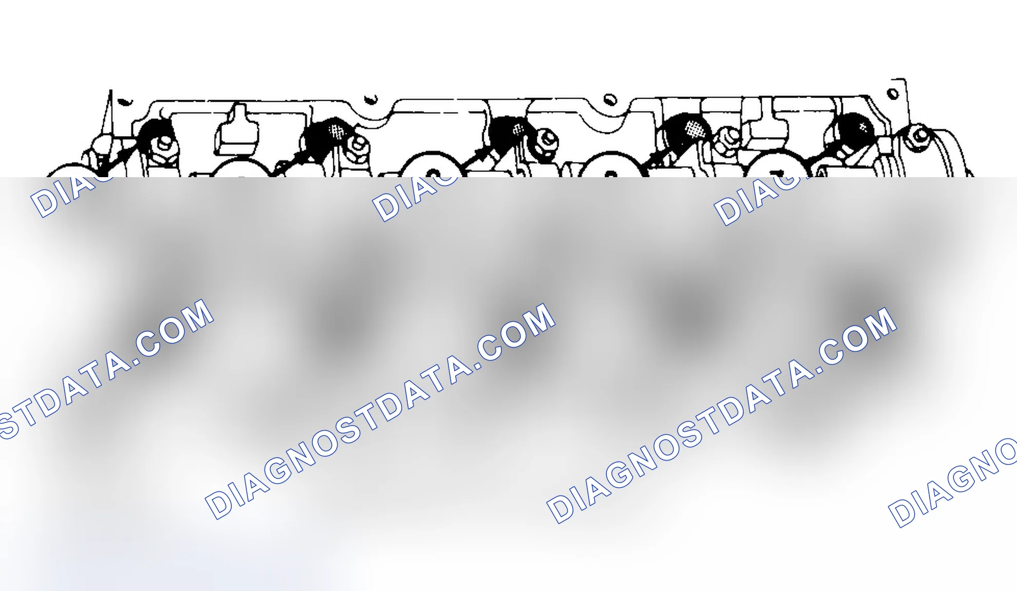 Scheme 3: Typical Cylinder Head Tightening or Loosening Sequence