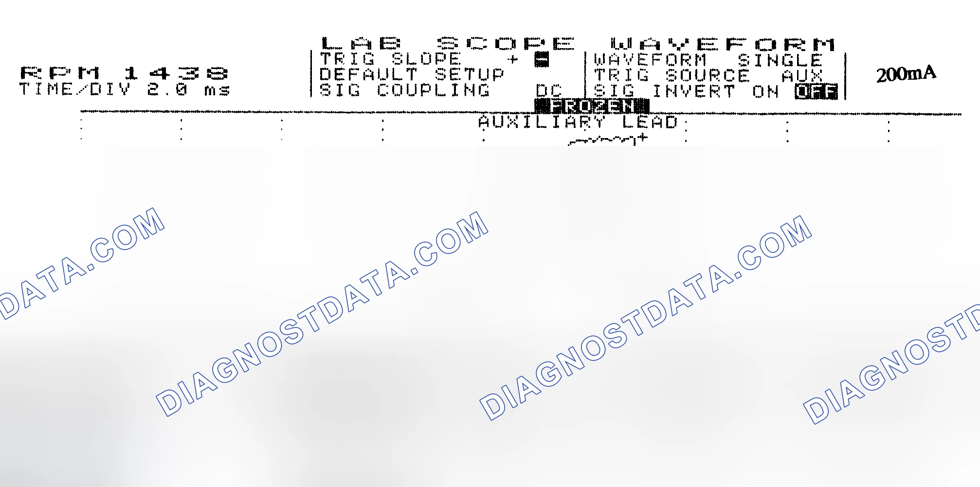Scheme 15: Single Injector w/Normal Current Flow - Current Pattern