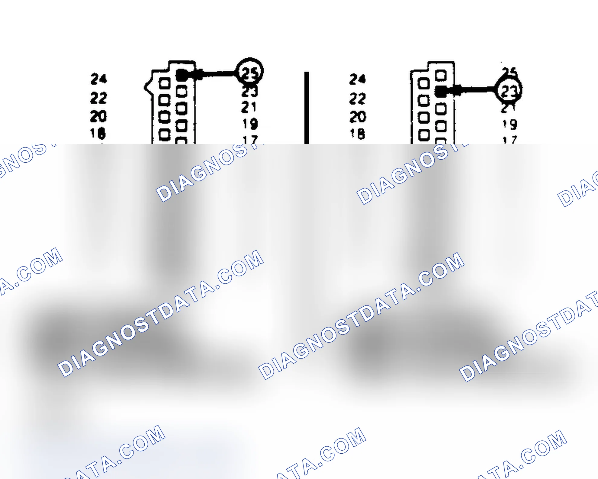Scheme 144: Logic Module Red & Blue Connectors Viewed From Wire End