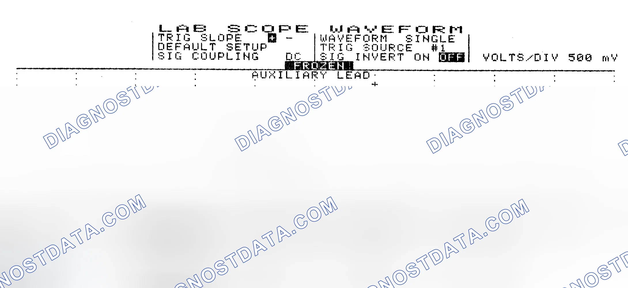 Scheme 10: Single Injector w/Excessive Current Flow - Current Pattern