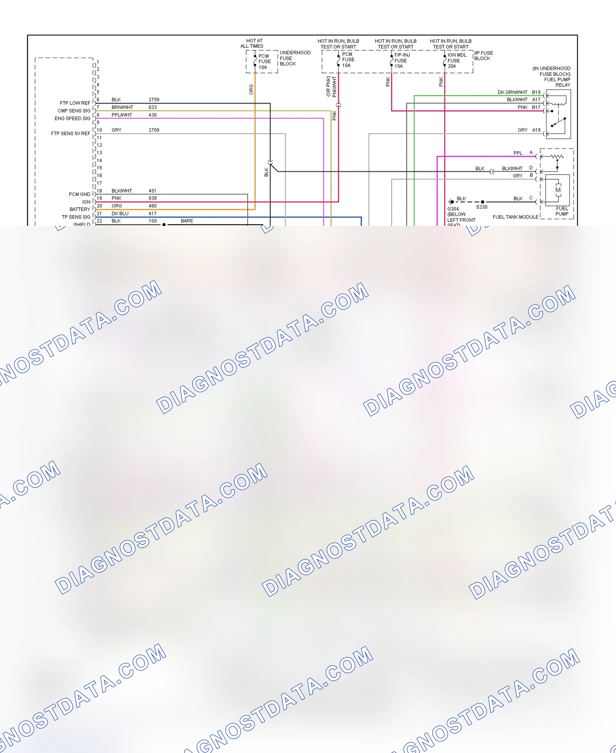 Scheme 112: PCM Wiring Diagram (Cavalier & Sunfire - 2.4L - 1 Of 3)