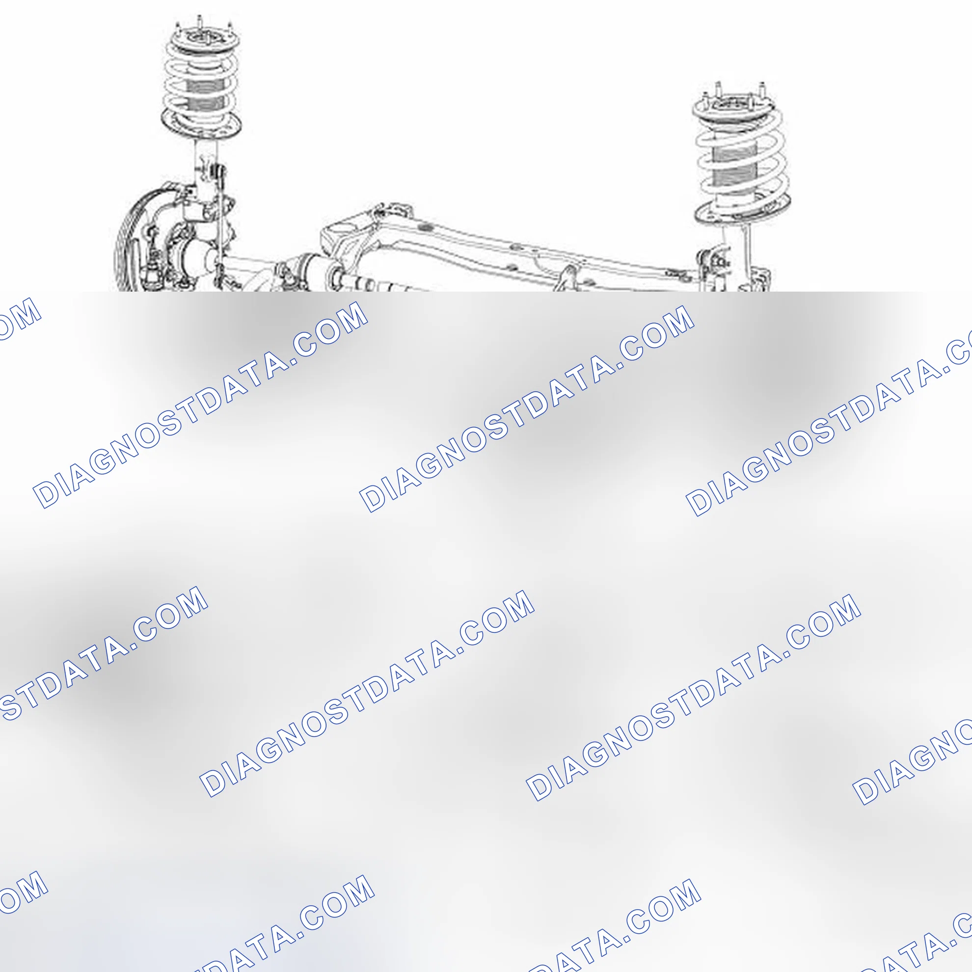 Scheme 9: Front Suspension - Exploded View