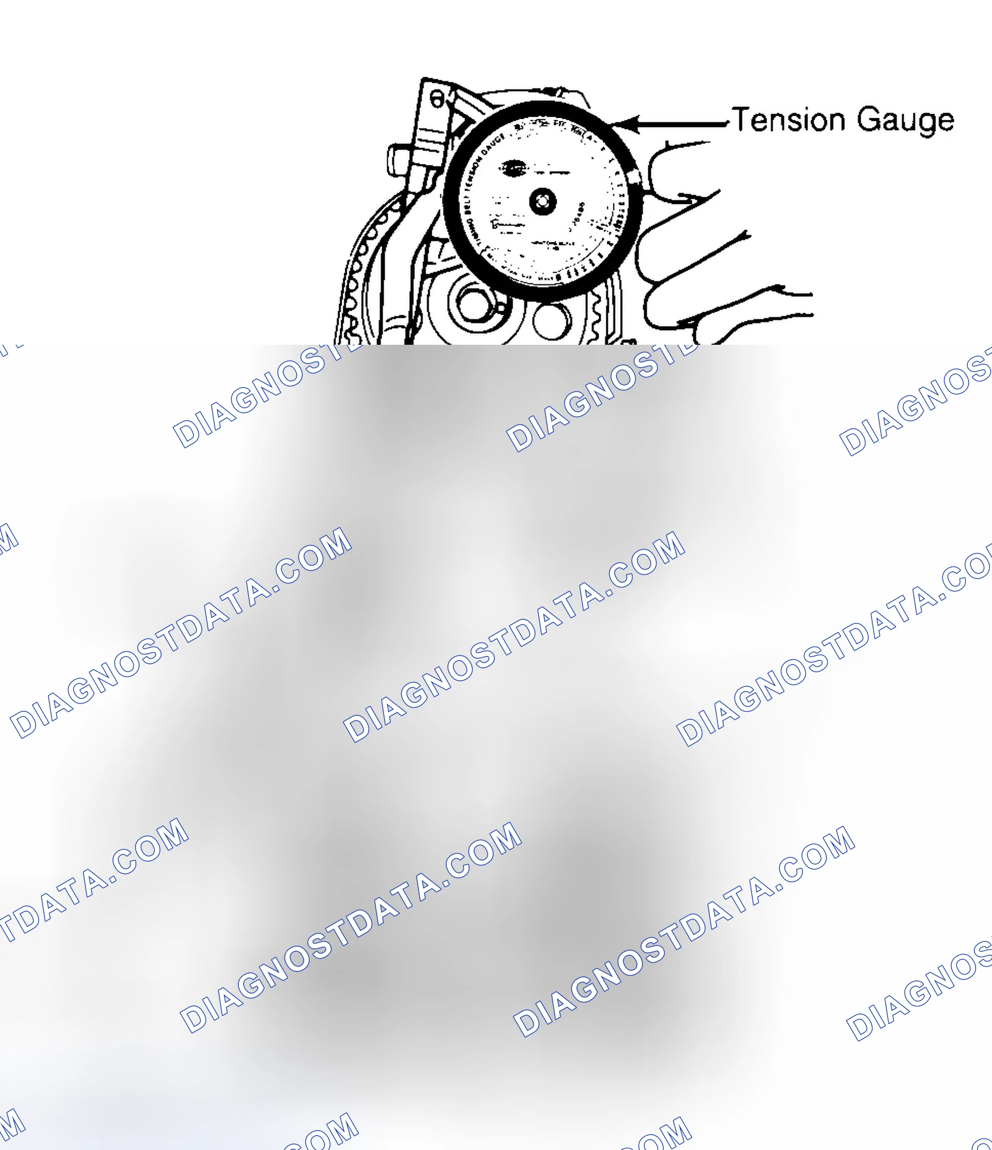 Scheme 3: Adjusting Typical Timing Belt Tension