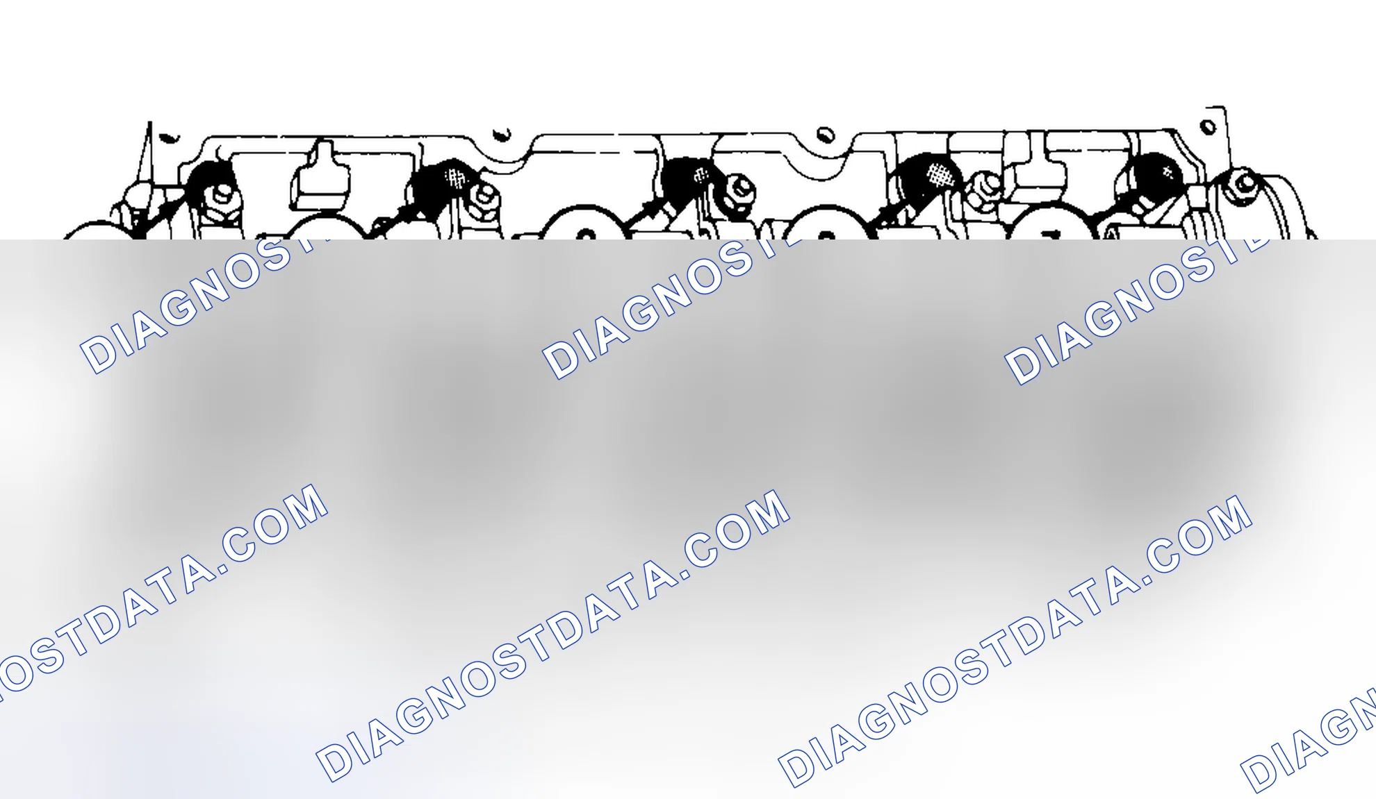 Scheme 7: Typical Cylinder Head Tightening or Loosening Sequence