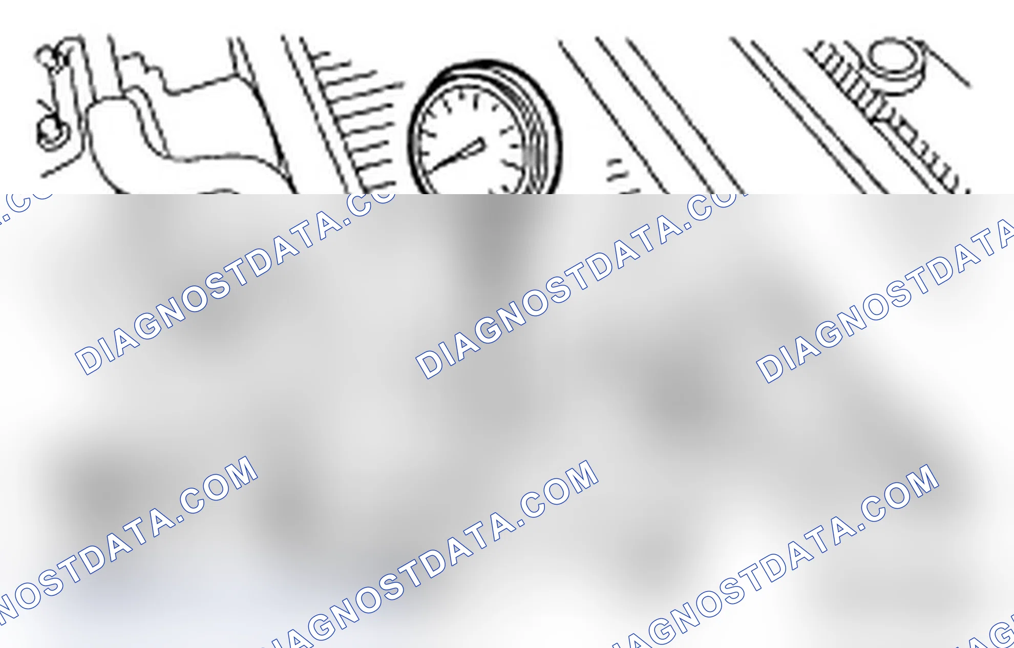 Fig. 8: Connecting Vacuum Pressure Gauge To Intake Manifold