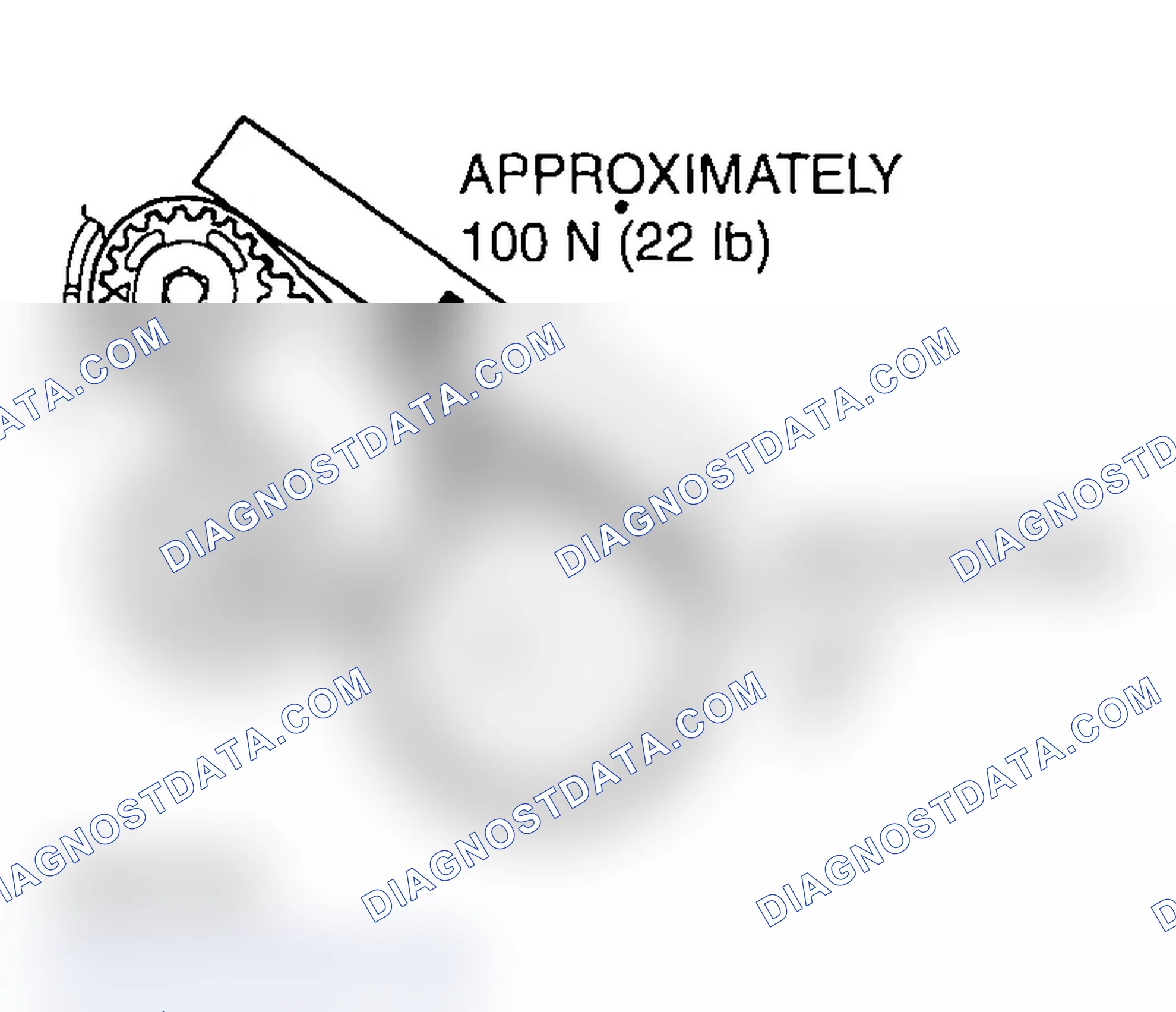 Scheme 904: BALANCER TIMING BELT TENSION CHECK