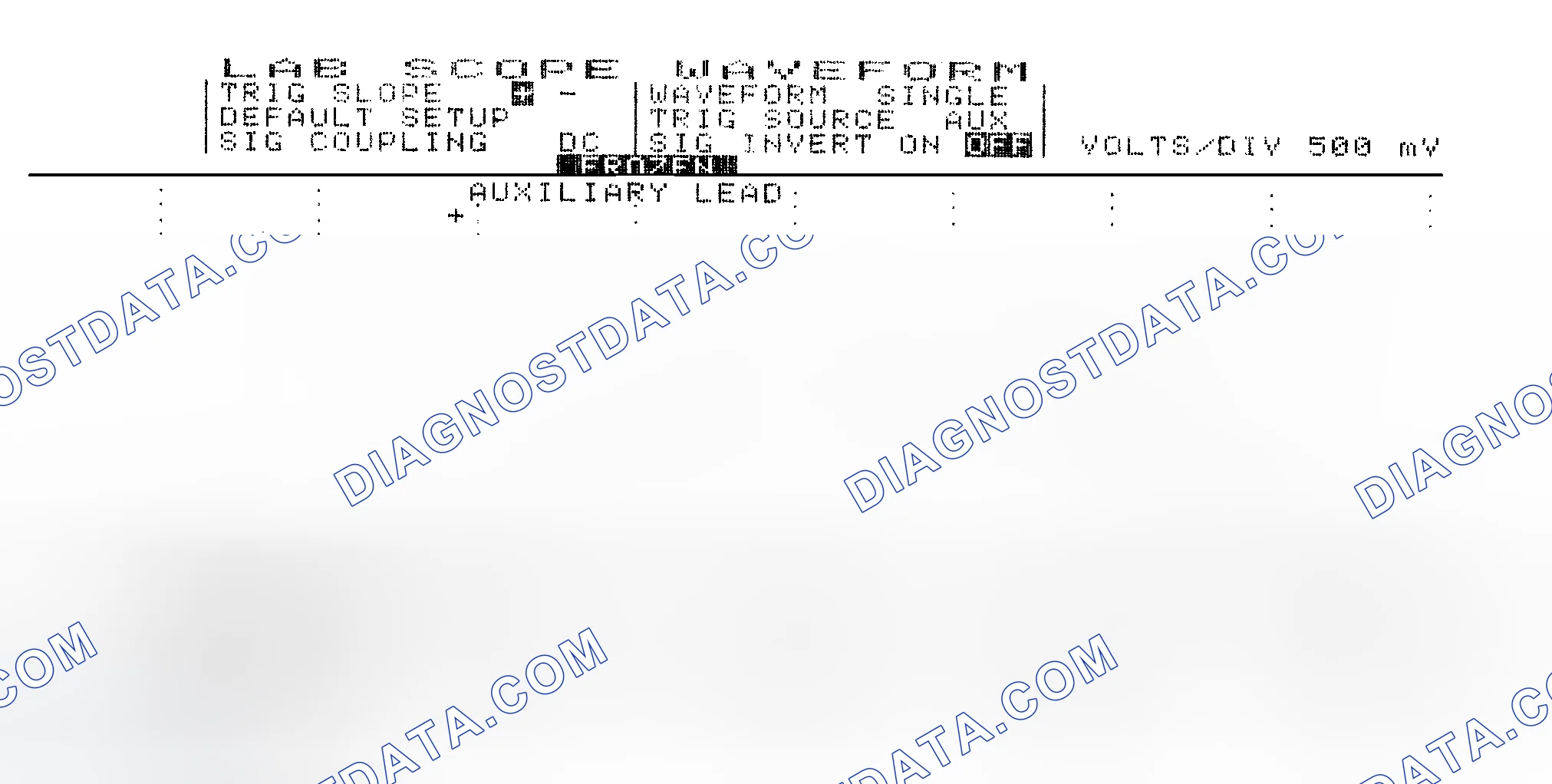 Scheme 14: Single Injector w/Excessive Current Flow - Current Pattern