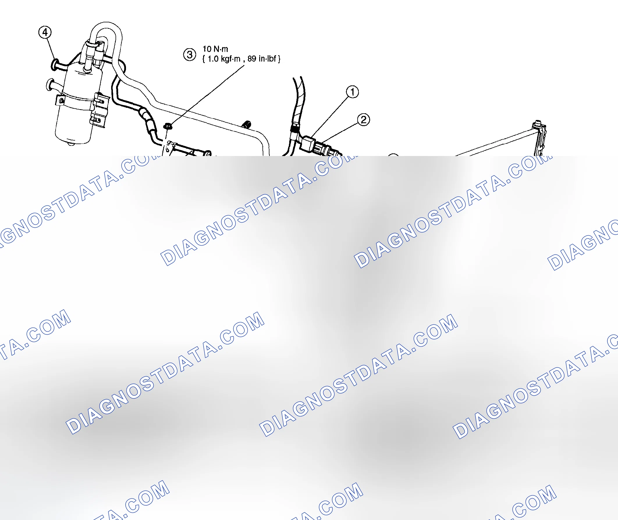 Scheme 91: CONDENSER TO EVAPORATOR LINE