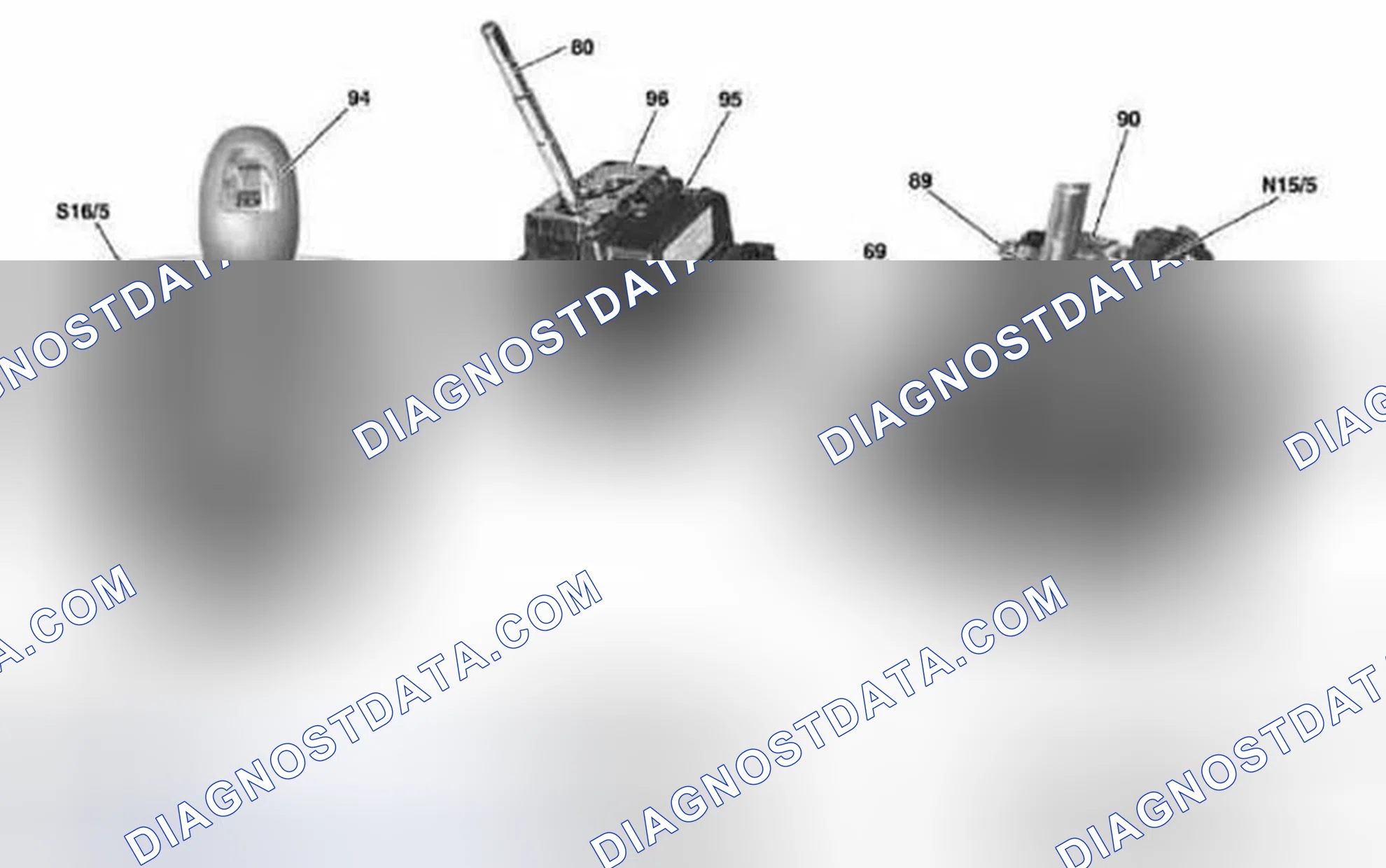 Scheme 24: Identifying Automatic Transmission Components Location