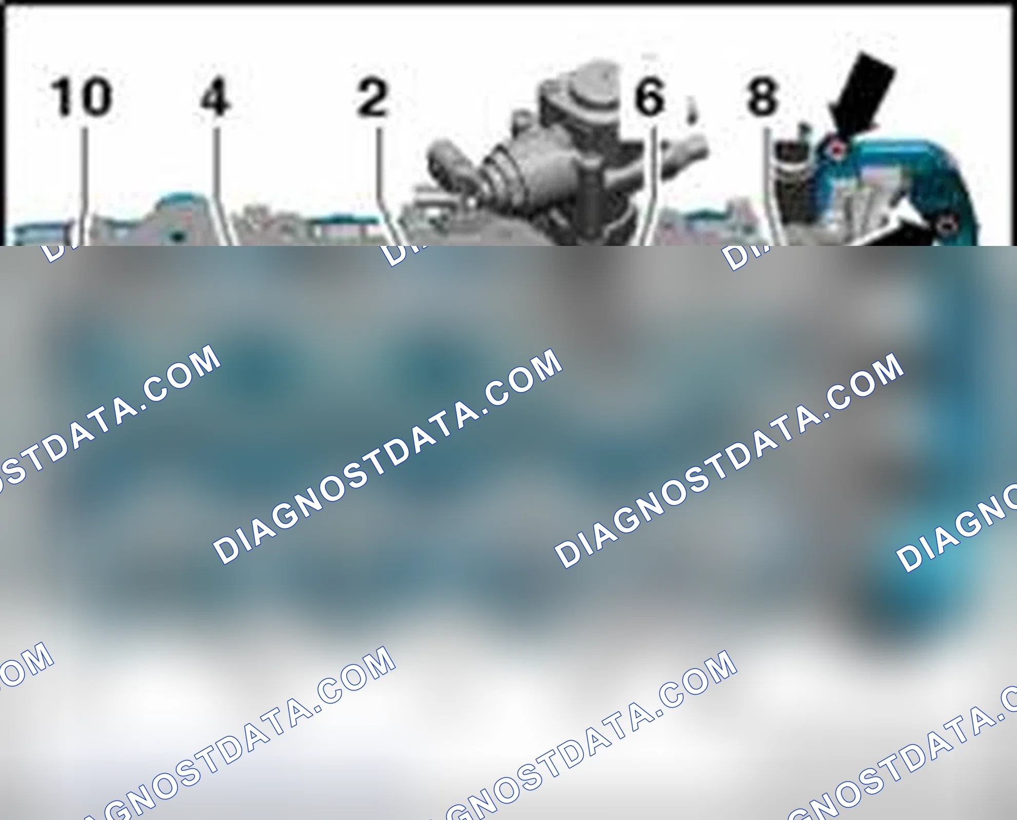 Scheme 163: Cylinder head tightening sequence