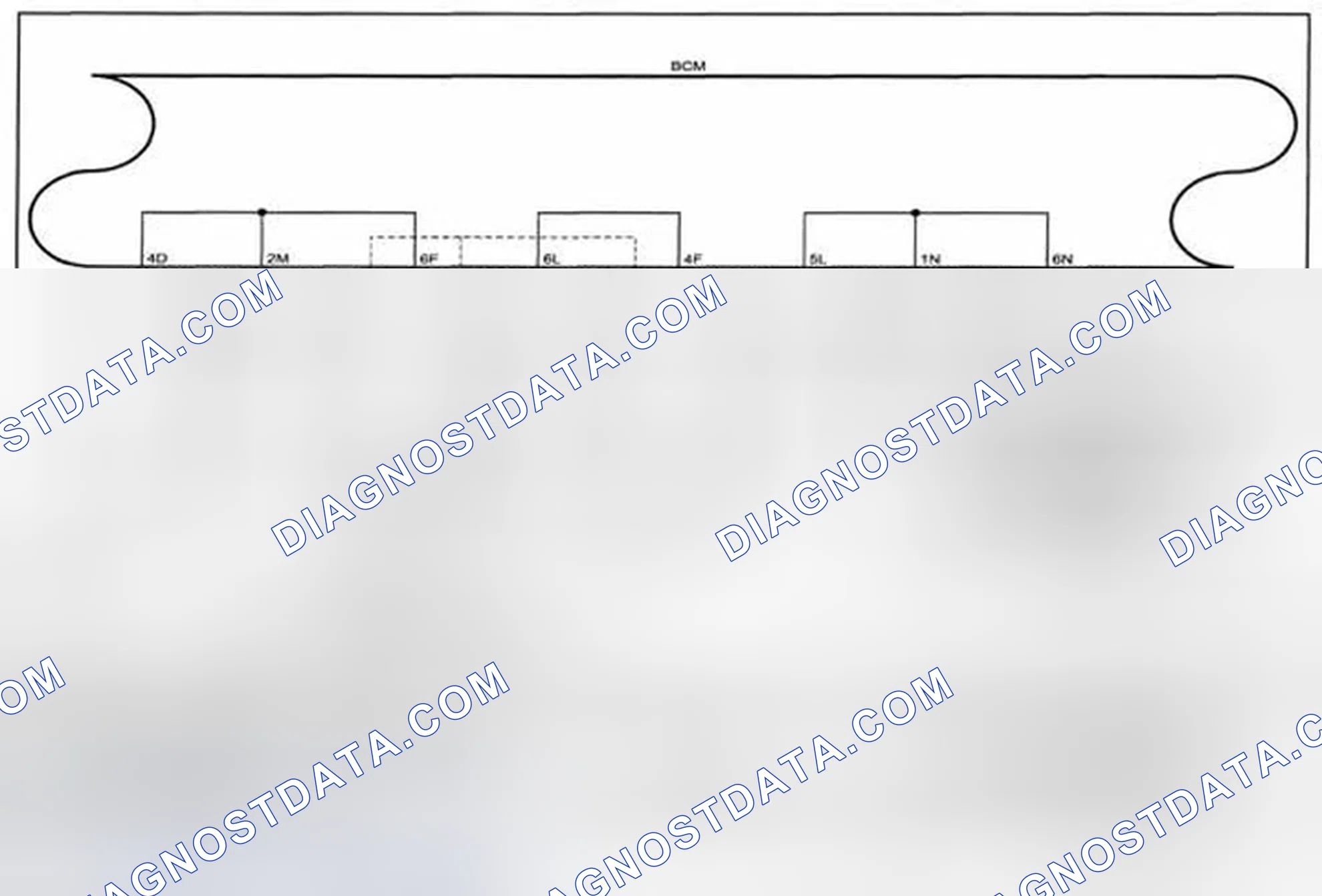 Scheme 386: BCM (Body Control Module) System Wiring Diagram - 0940-k (1 Of 2)