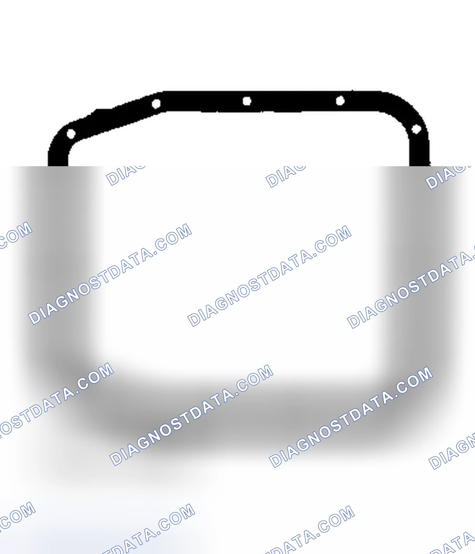 Scheme 22: Identifying Oil Pan Gasket (4R70W)