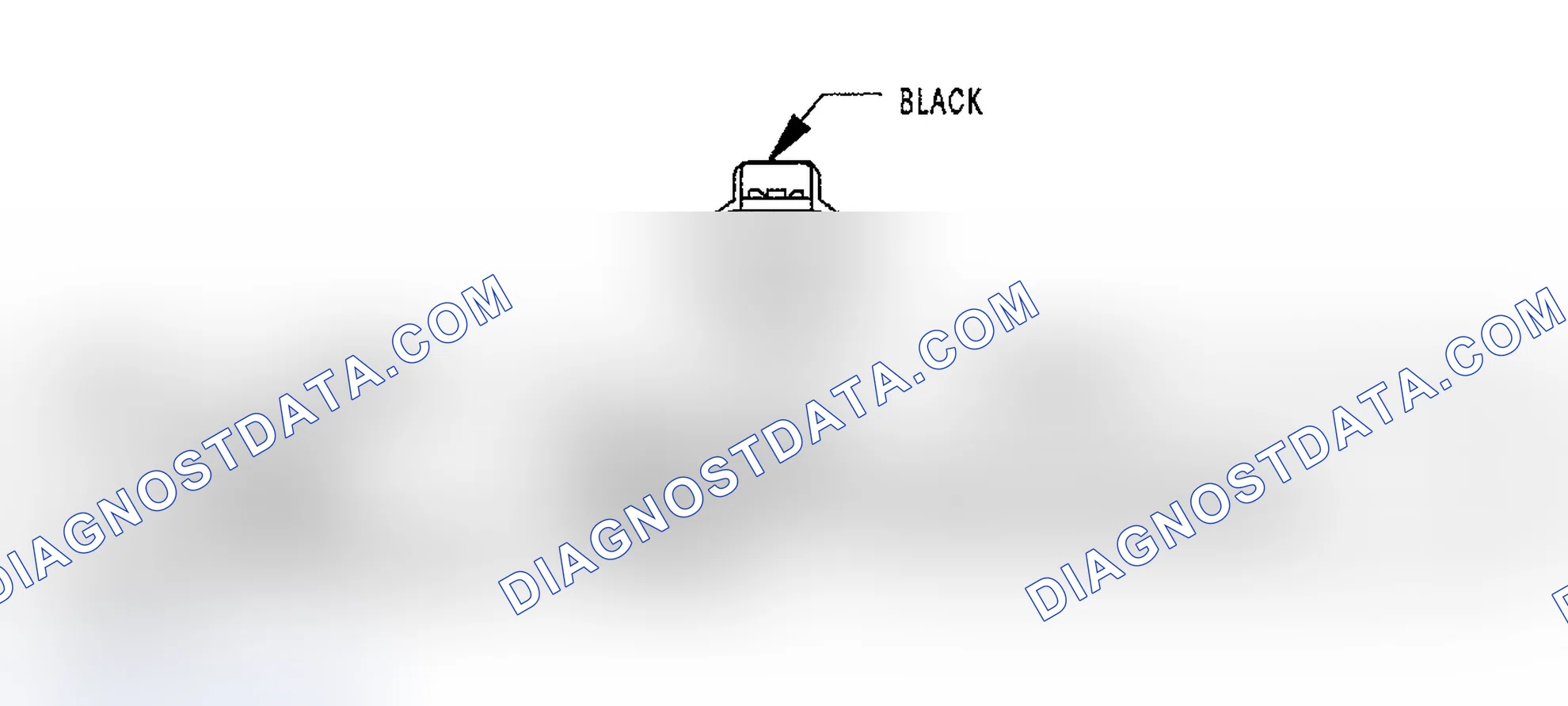 Scheme 331: ENGINE COOLANT TEMPERATURE SENSOR HARNESS CONNECTOR END VIEW