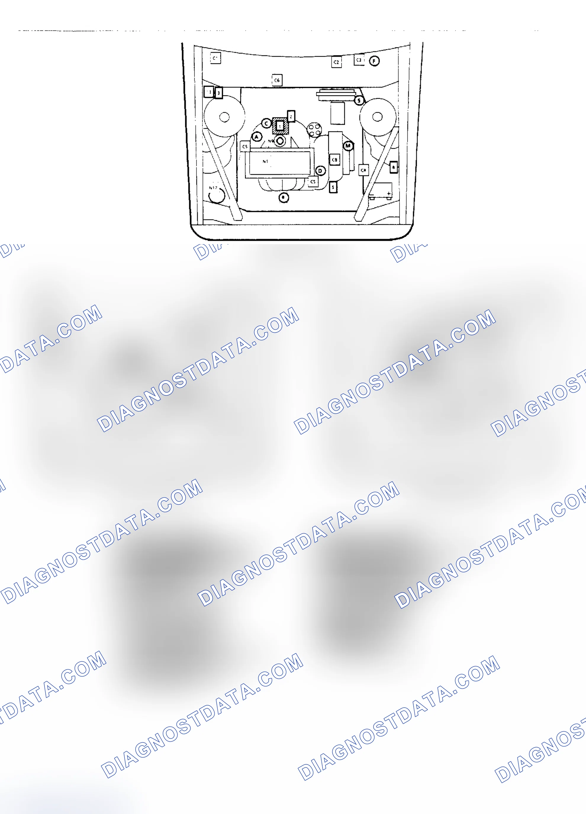 Scheme 172: Component Locations (A/N Body 2.5L)